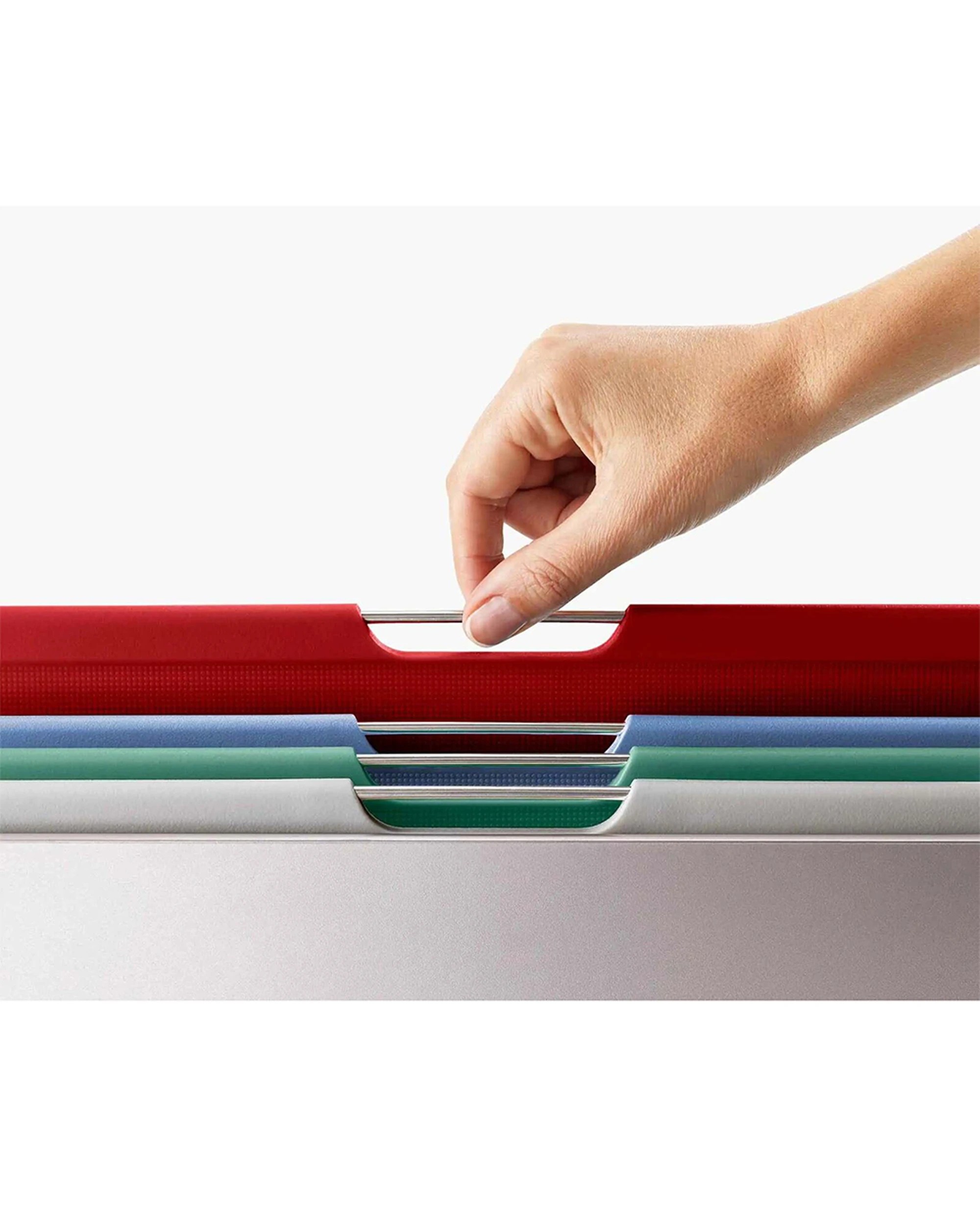 3 Joseph Joseph Folio Large Chopping Board With Storage 4pc Set - Multi, 3 of 6