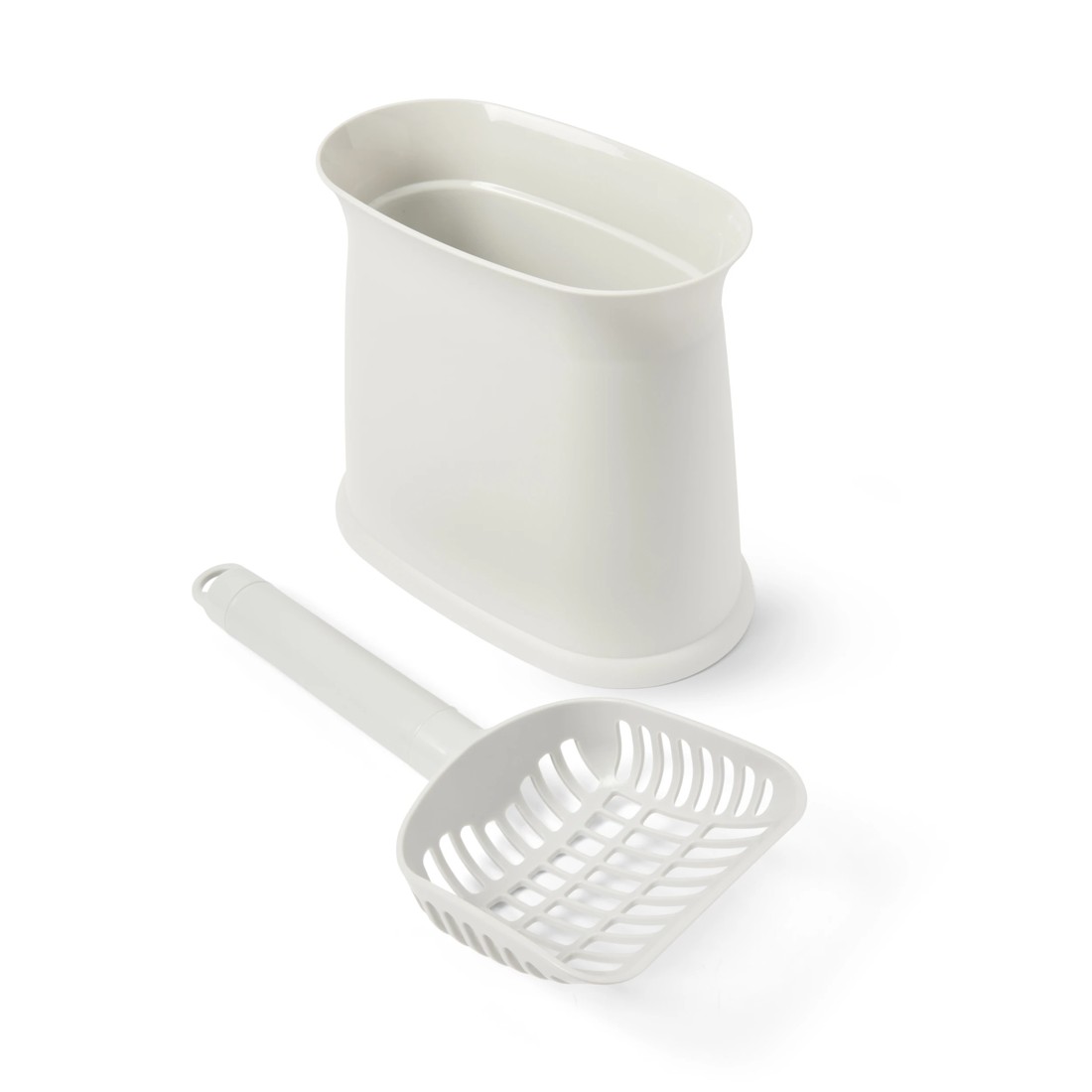 3 Cat Litter Waste Bin - Grey, 3 of 10