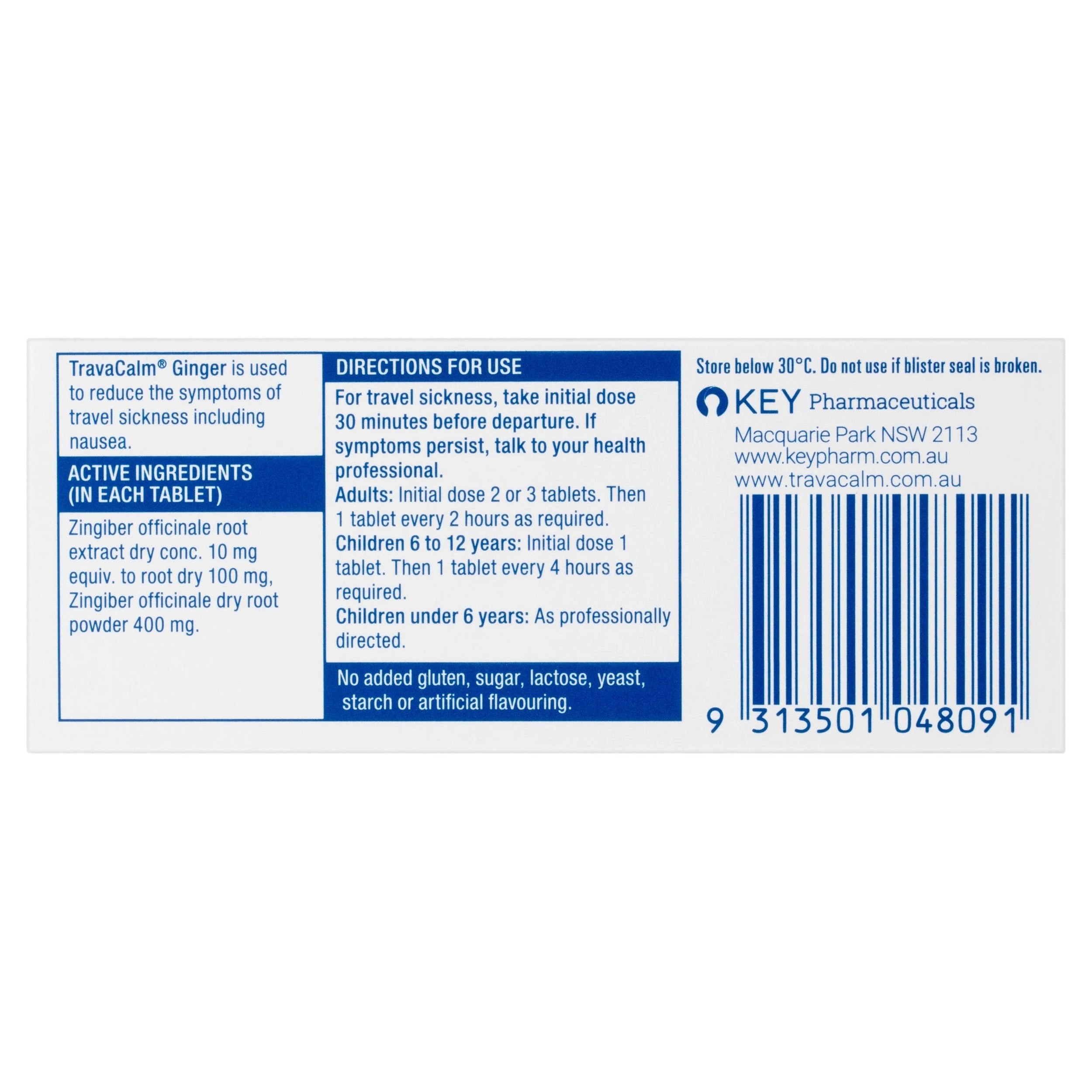 2 Travacalm Ginger 30 Tablets, 2 of 2