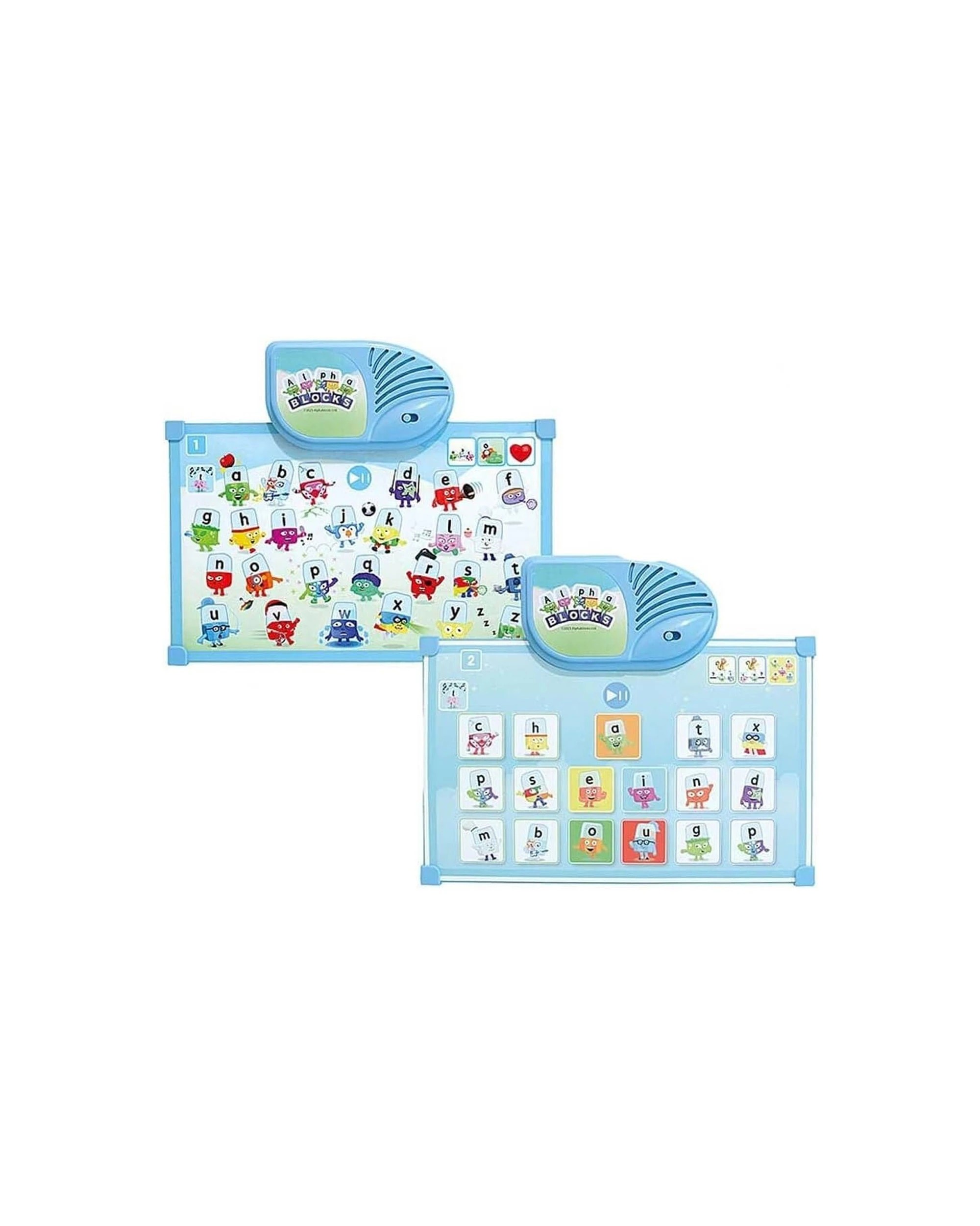 3 Alphablocks - Clip & Learn Phonics Fun, Kids Reading Activity Game, Learning Resource, Ages 3+ - Blue, 3 of 4