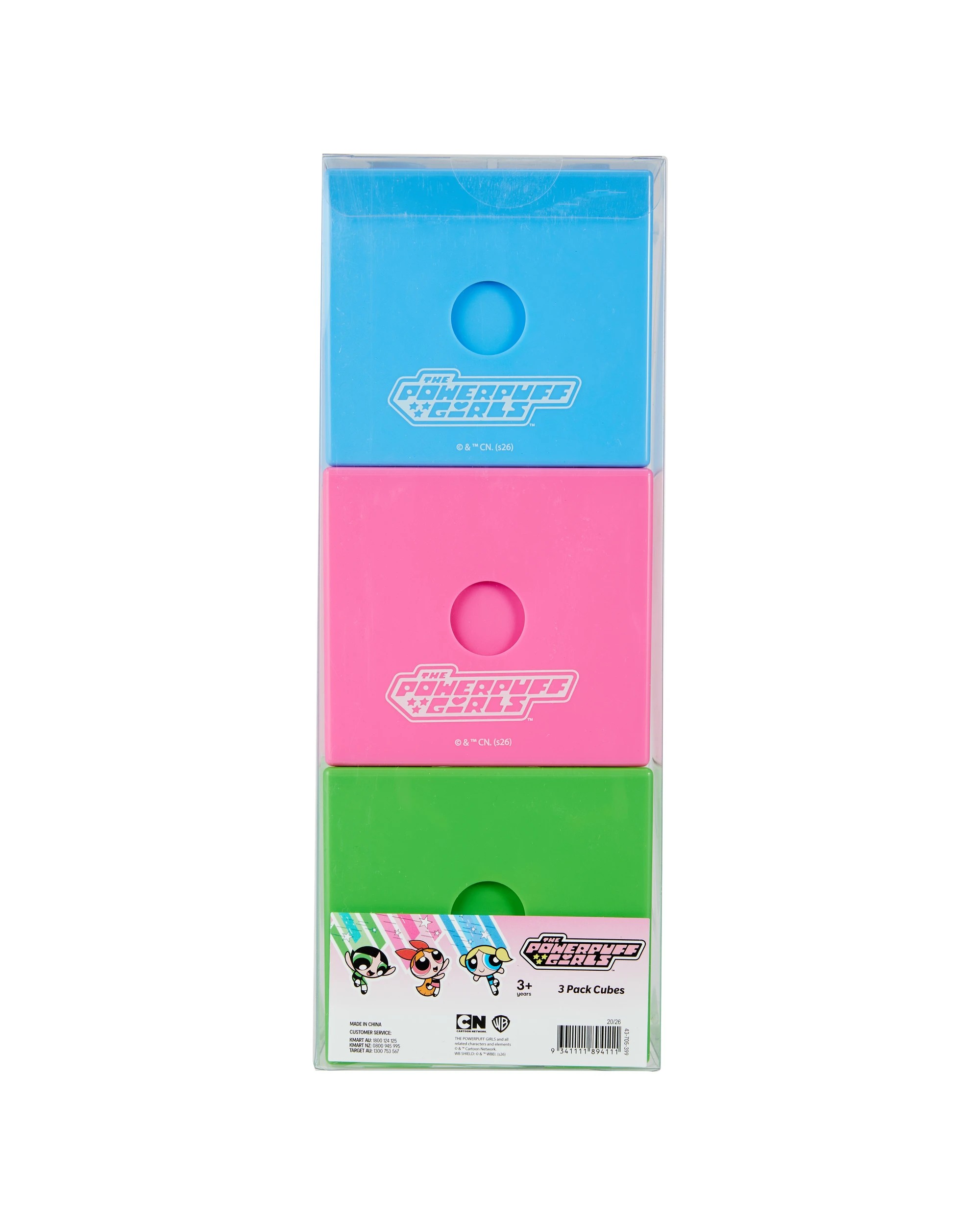 9 3 Pack The Powerpuff Girls Cubes, 9 of 9