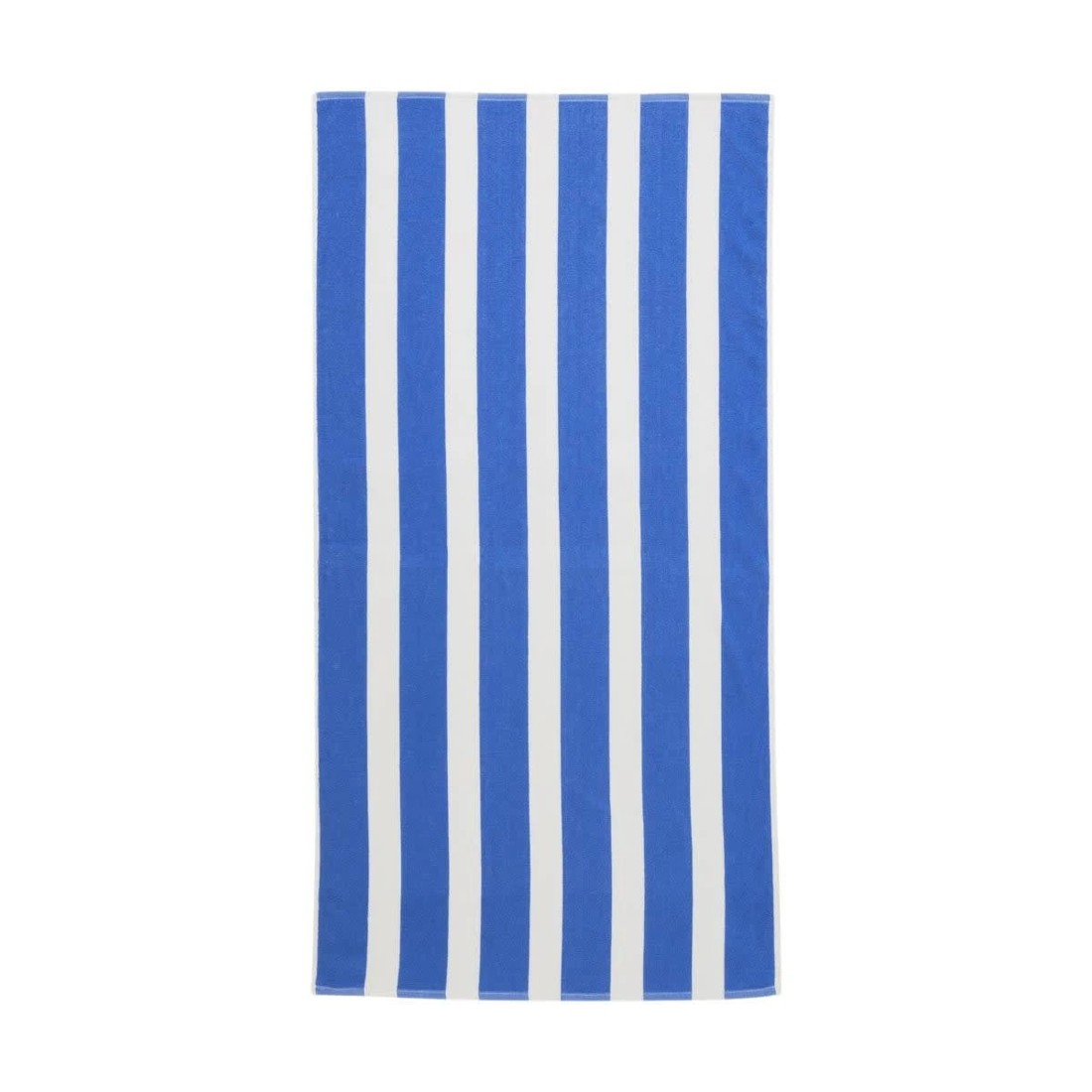 1 Stripe Cotton Beach Towel - Blue, 1 of 6