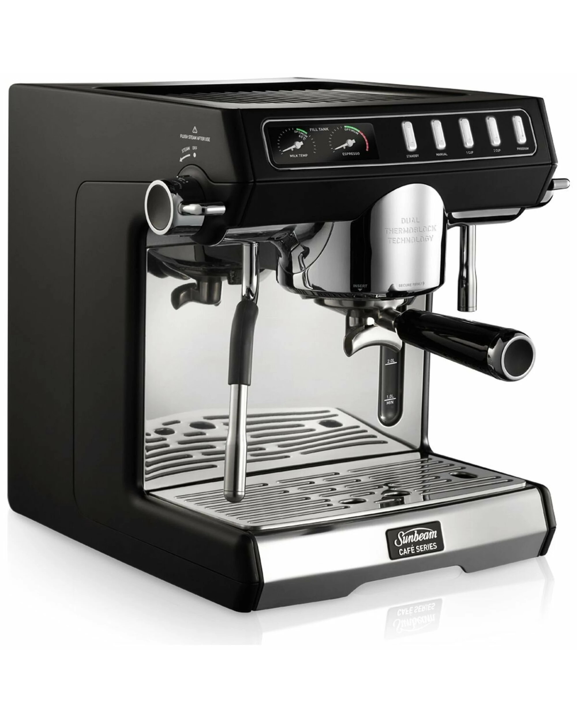 3 Sunbeam Caf Series Duo Espresso Machine, 3 of 5