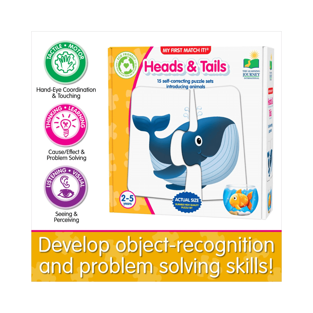 8 The Learning Journey Learning Journey My First Match It Heads and Tails, 8 of 9