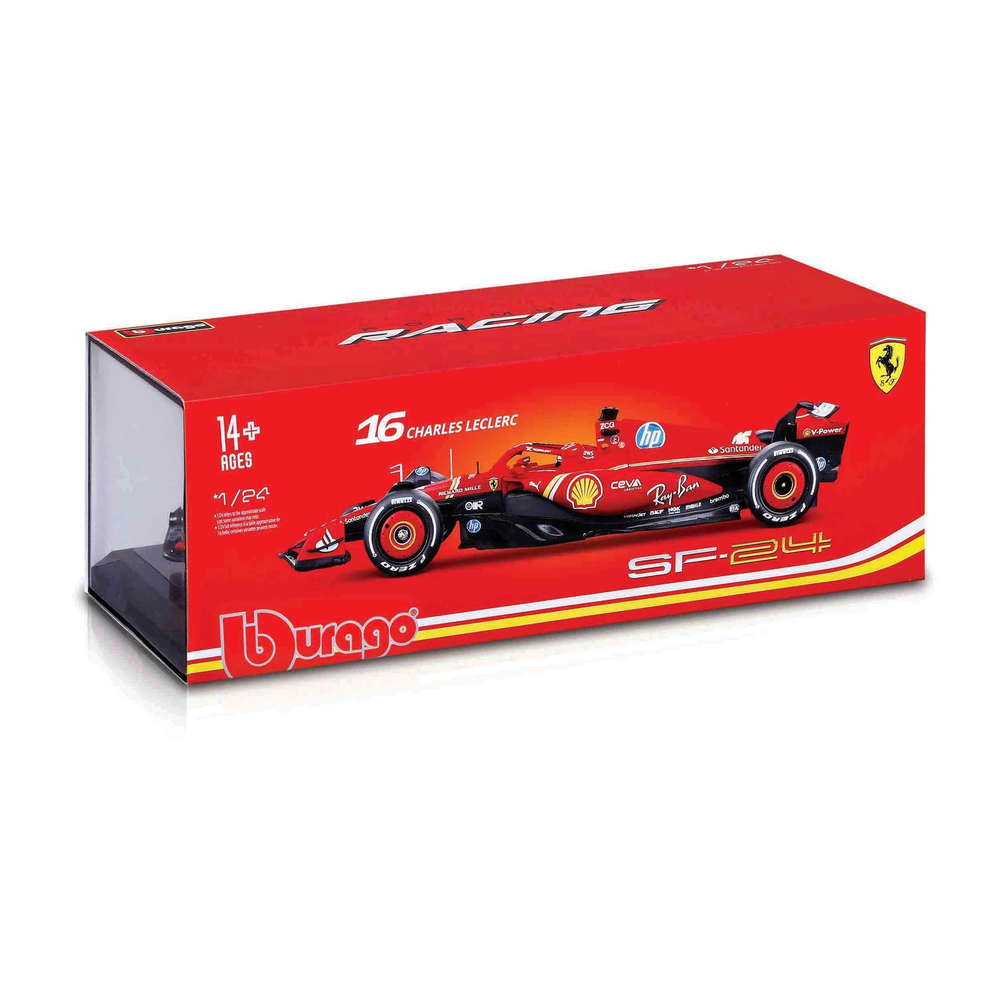 1 1:24 F1 Ferrari Diecast Formula Vehicle, 1 of 4