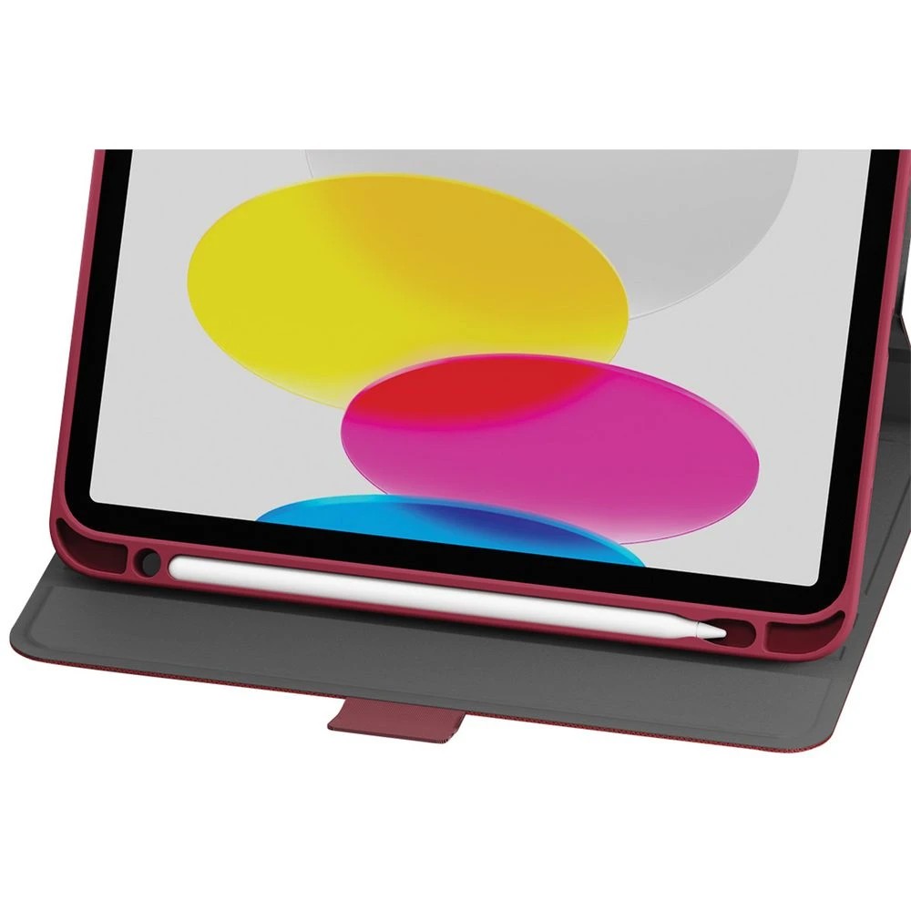 3 Cygnett Slimline TekView Case iPad 10.9" 10th Gen/A16 Cherry, 3 of 6