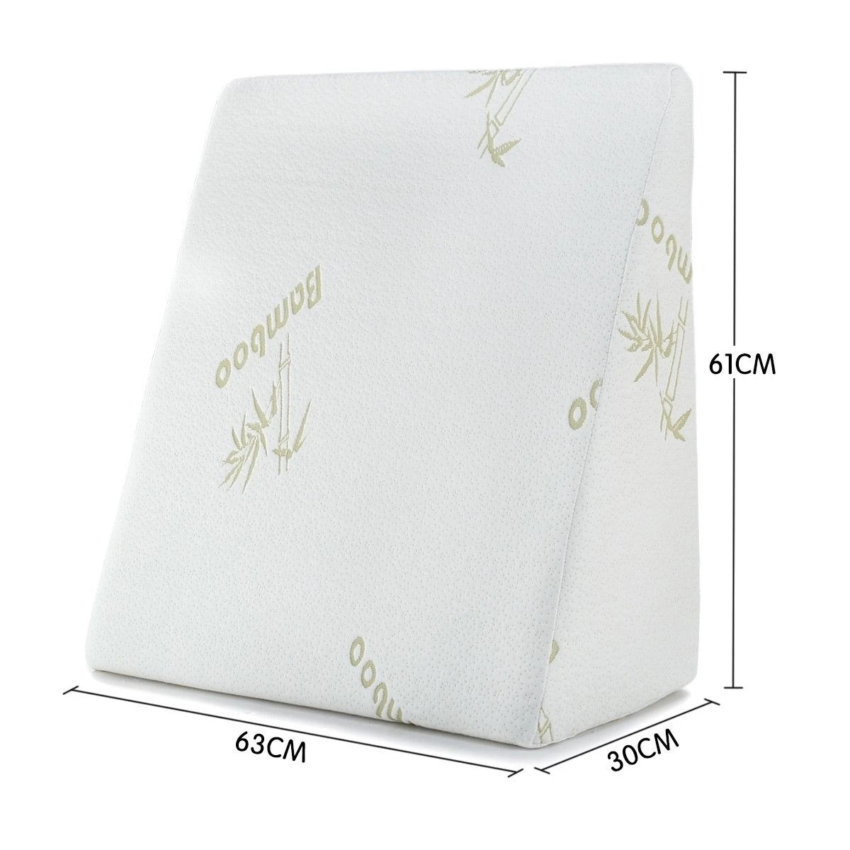 5 LUXDREAM Triangle Bed Wedge Pillow with Memory Foam Topper, 5 of 7