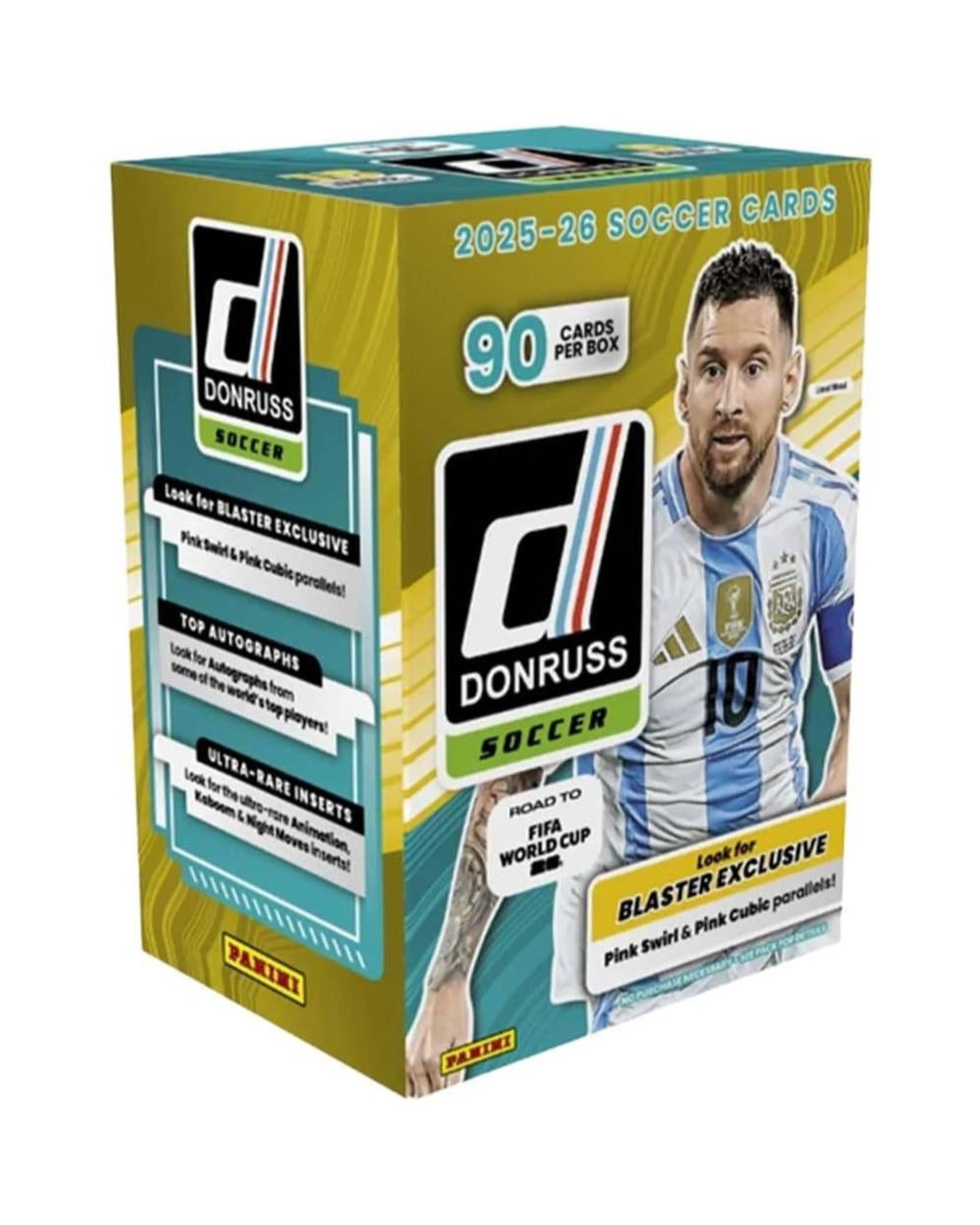 1 Panini 2025/2026 Donruss Road to FIFA World Cup 2026 Soccer Hobby Blaster Box, 1 of 7
