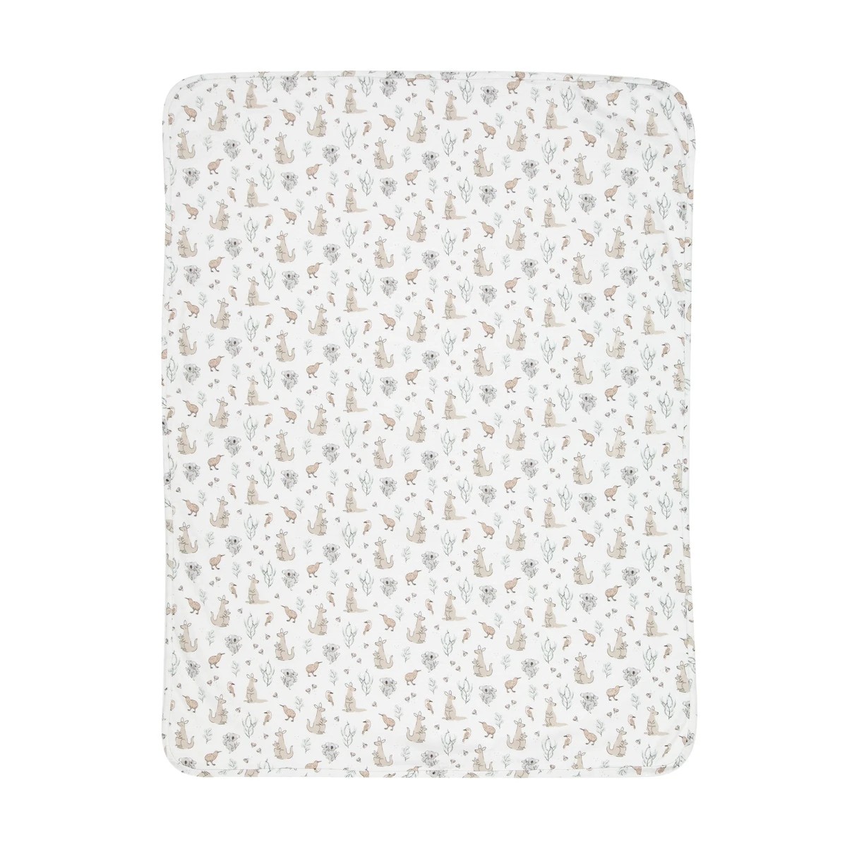 4 Cotton Jersey Blanket - Australiana, 4 of 5