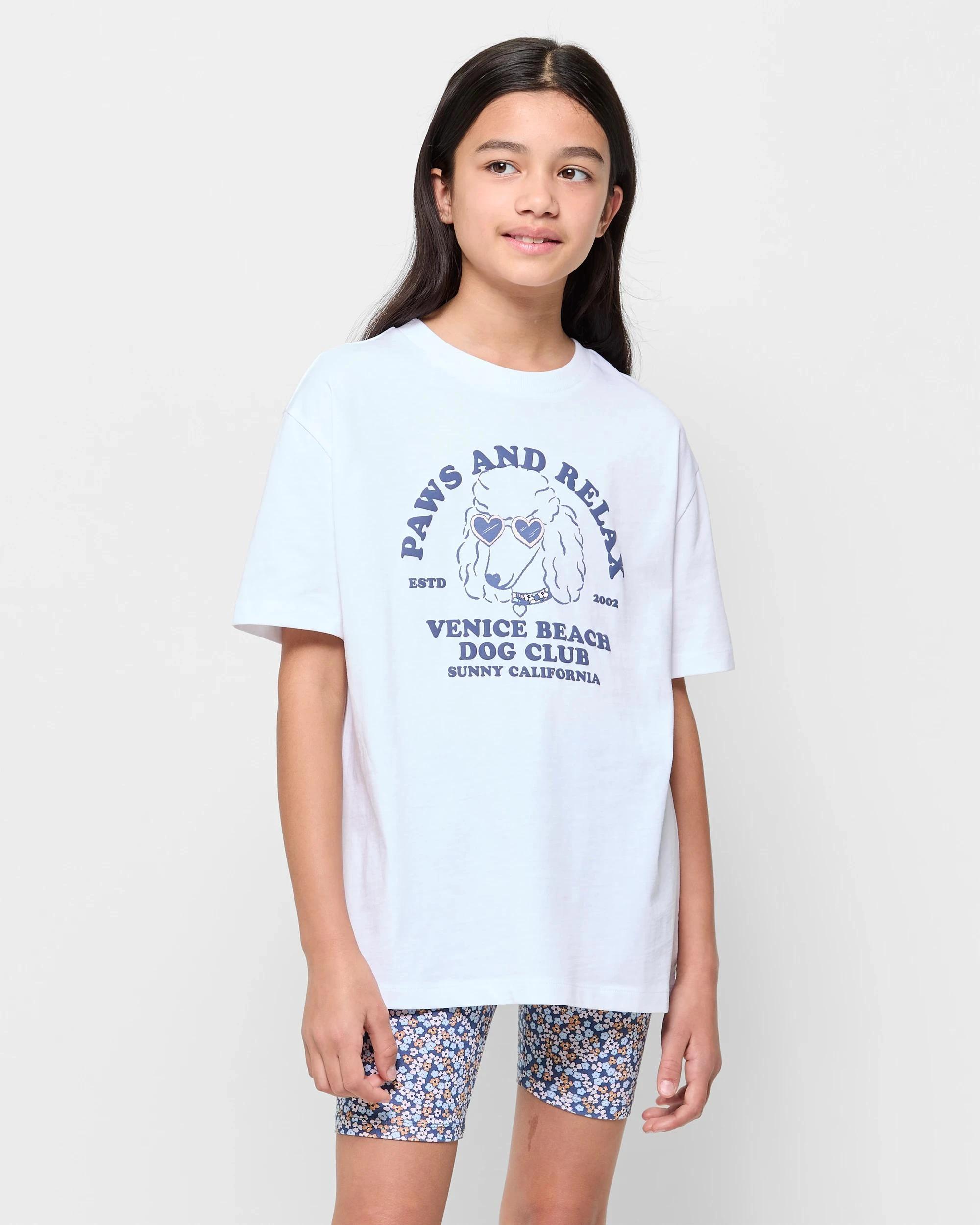 1 Target Australian Cotton T-shirt and Short 2 Piece Set PUPPY DITSY, 1 of 5