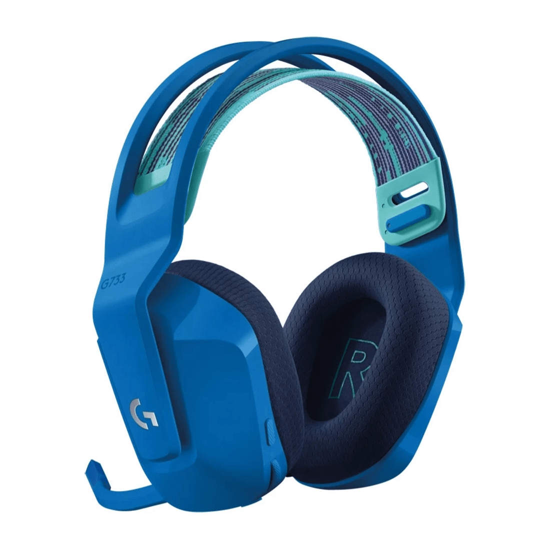 3 Logitech G733 Lightspeed Wireless RGB Gaming Headset - Blue
 - Blue, 3 of 3