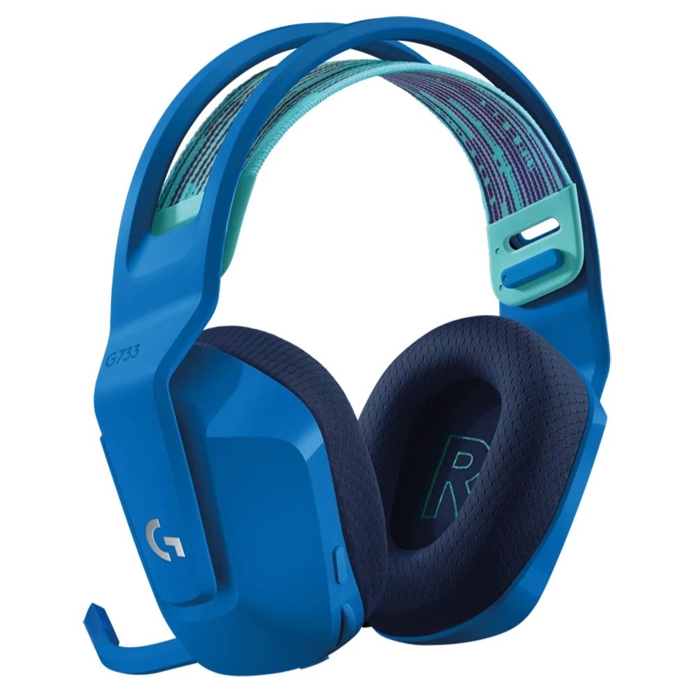 3 Logitech G733 Lightspeed Wireless RGB Gaming Headset - Blue
 - Blue, 3 of 3