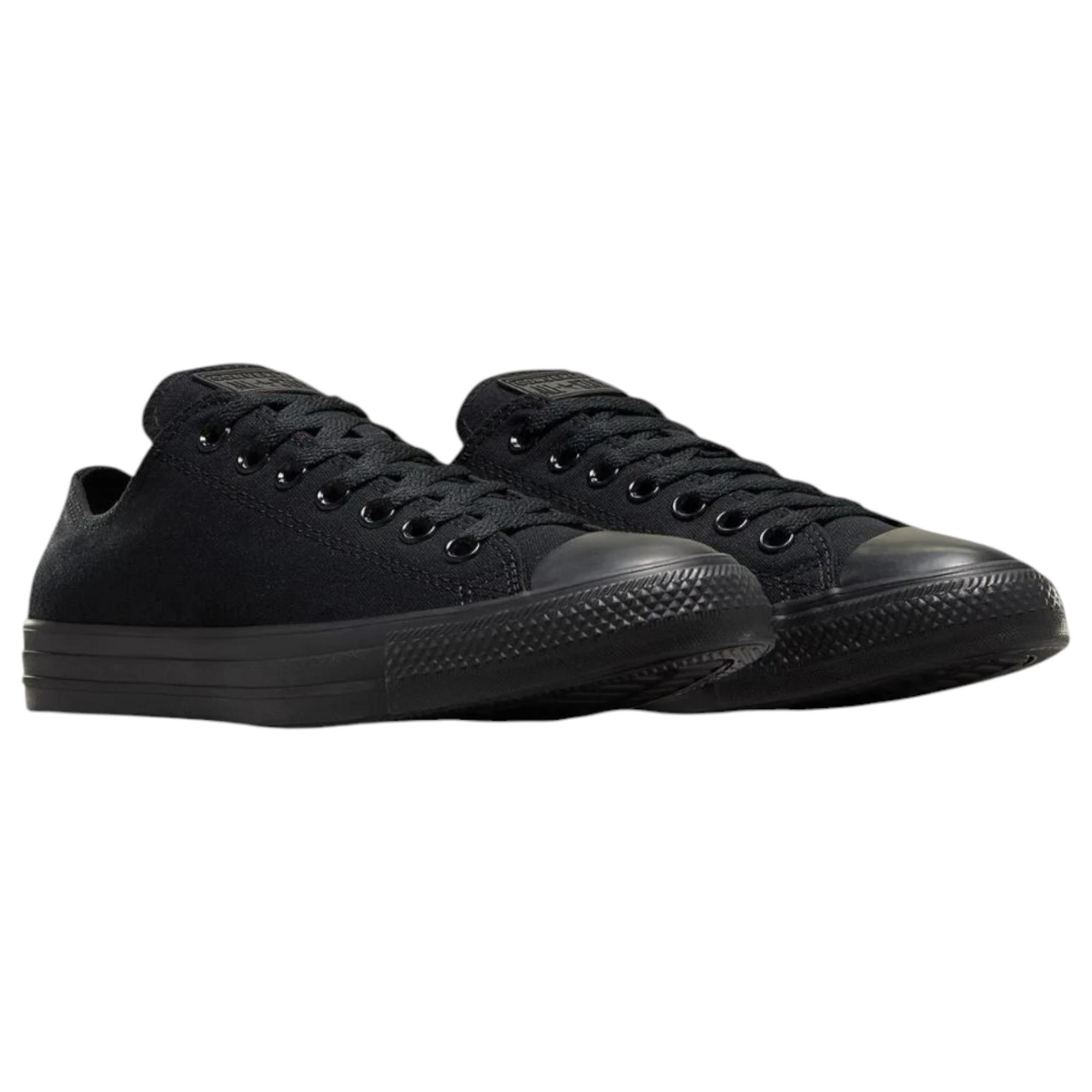 5 Converse Unisex Chuck Taylor All Star Classic High Top Shoes BLACK MONOCHROME, 5 of 8