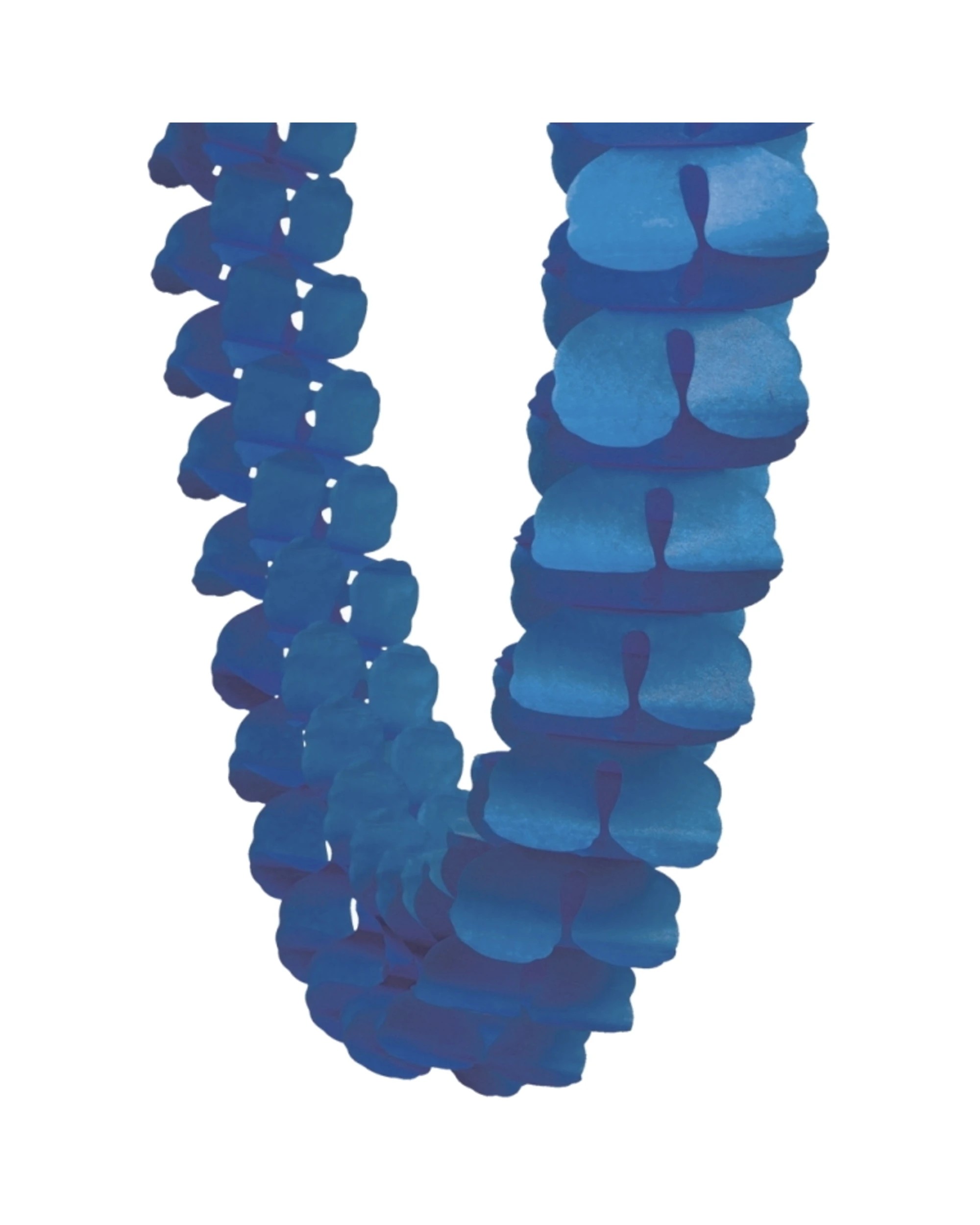 1 Five Star Tissue Paper Honeycomb Garland 4m - Blue, 1 of 1