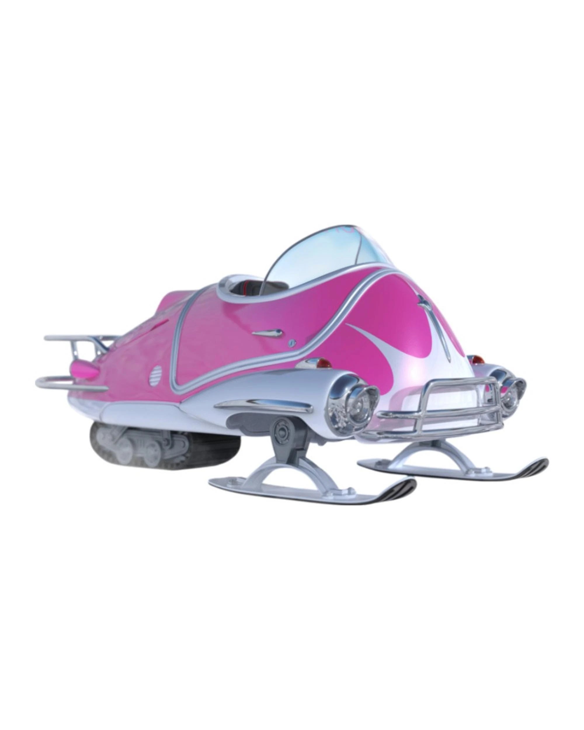 1 Fallout Hot Pink Snowtrack Fusion Flea 1:18 Scale Diecast Vehicle, 1 of 7
