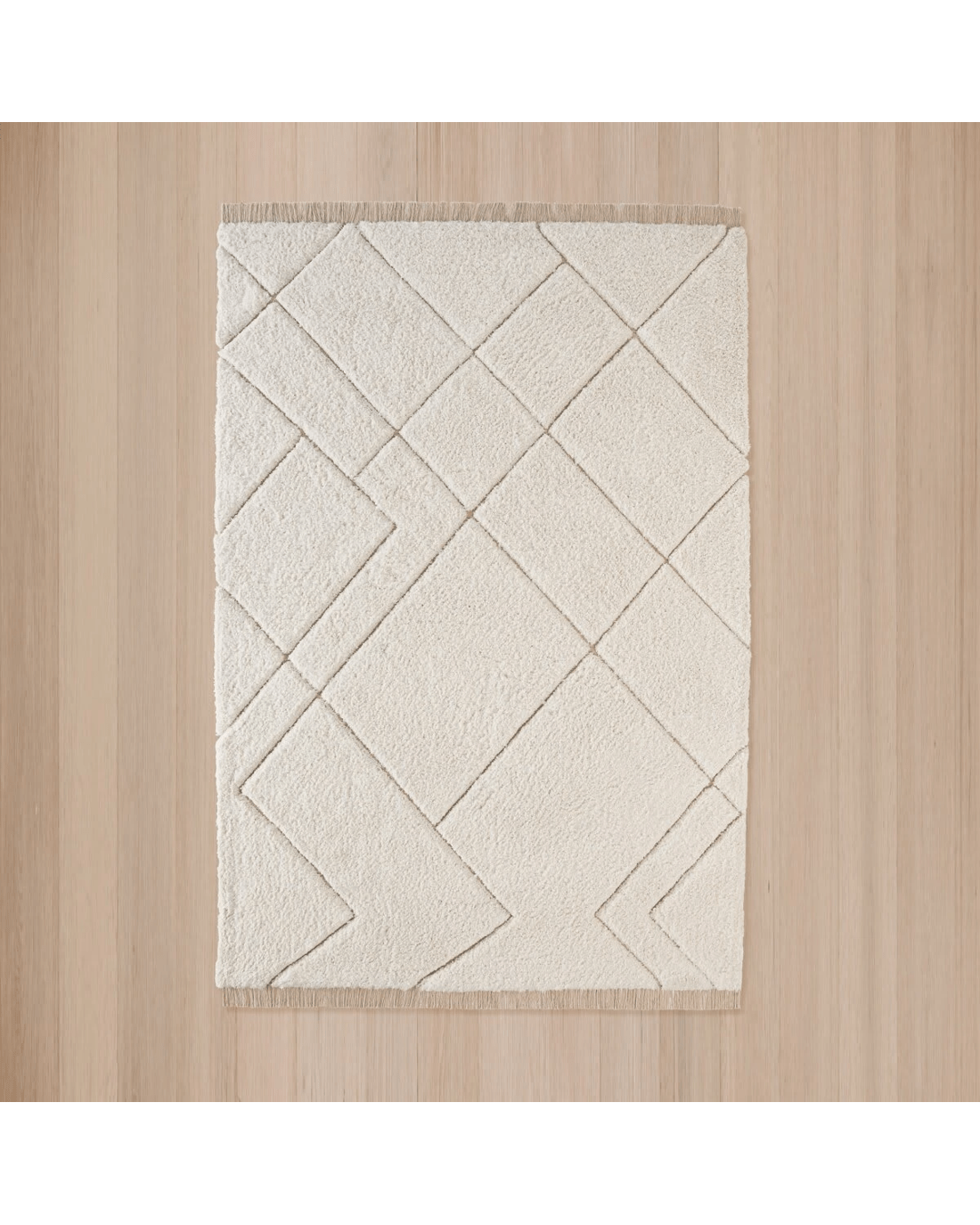 5 Sophia Rug - White, Extra Extra Large - 300cm x 200cm, 5 of 6