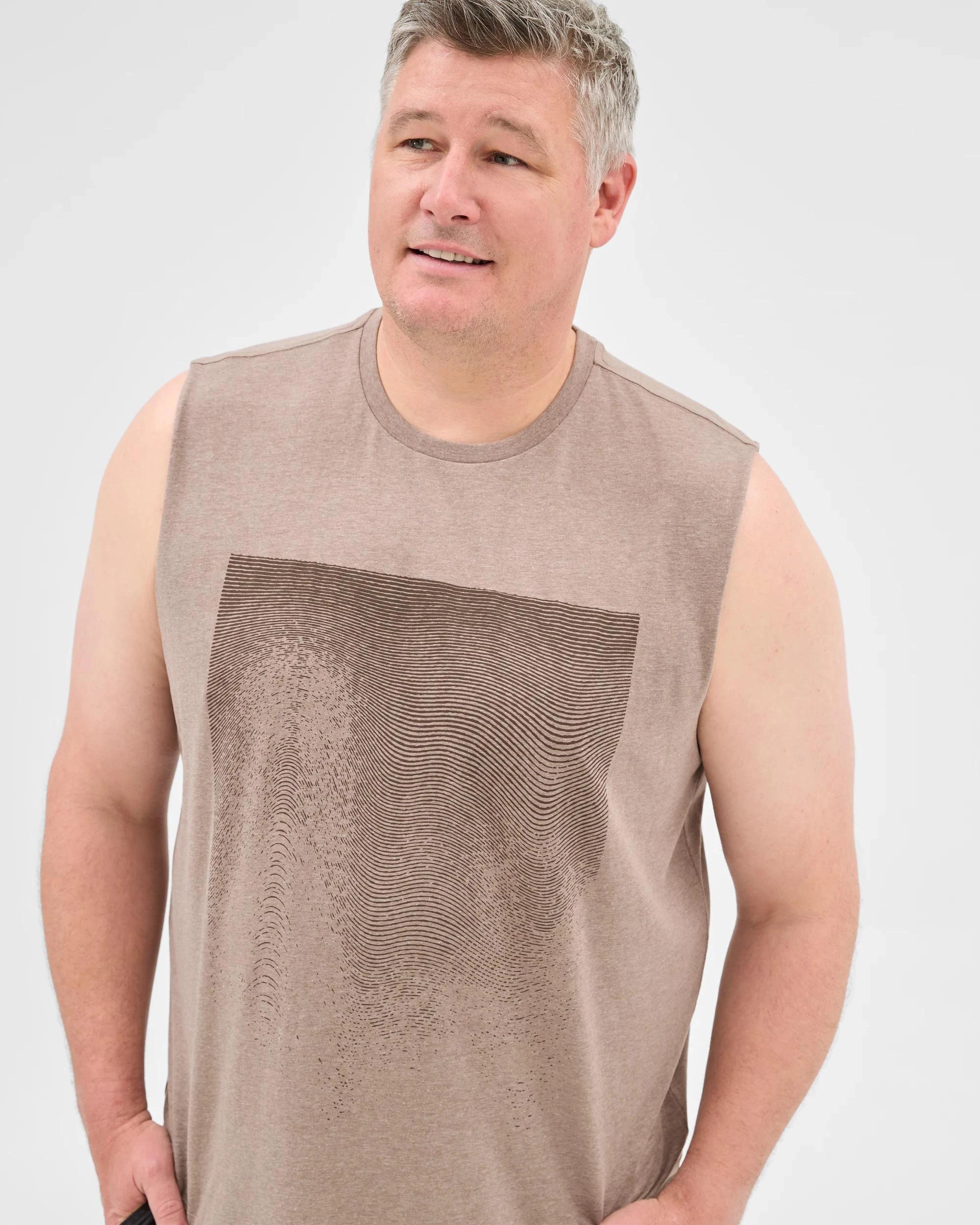 3 Target Plus Size Australian Cotton Tank Top MUSHROOM FORMATION, 3 of 5