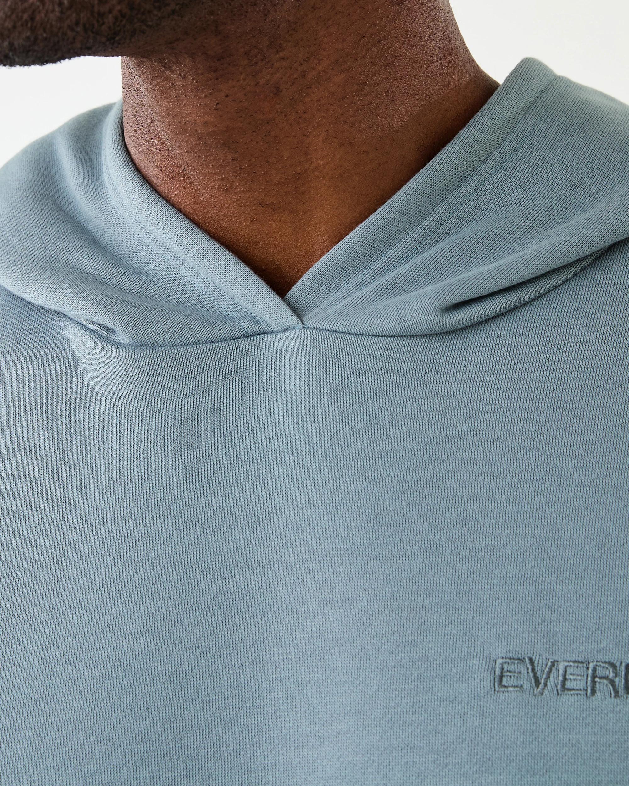 7 Everlast Mens Oversized Hoodie Ash Blue, 7 of 9