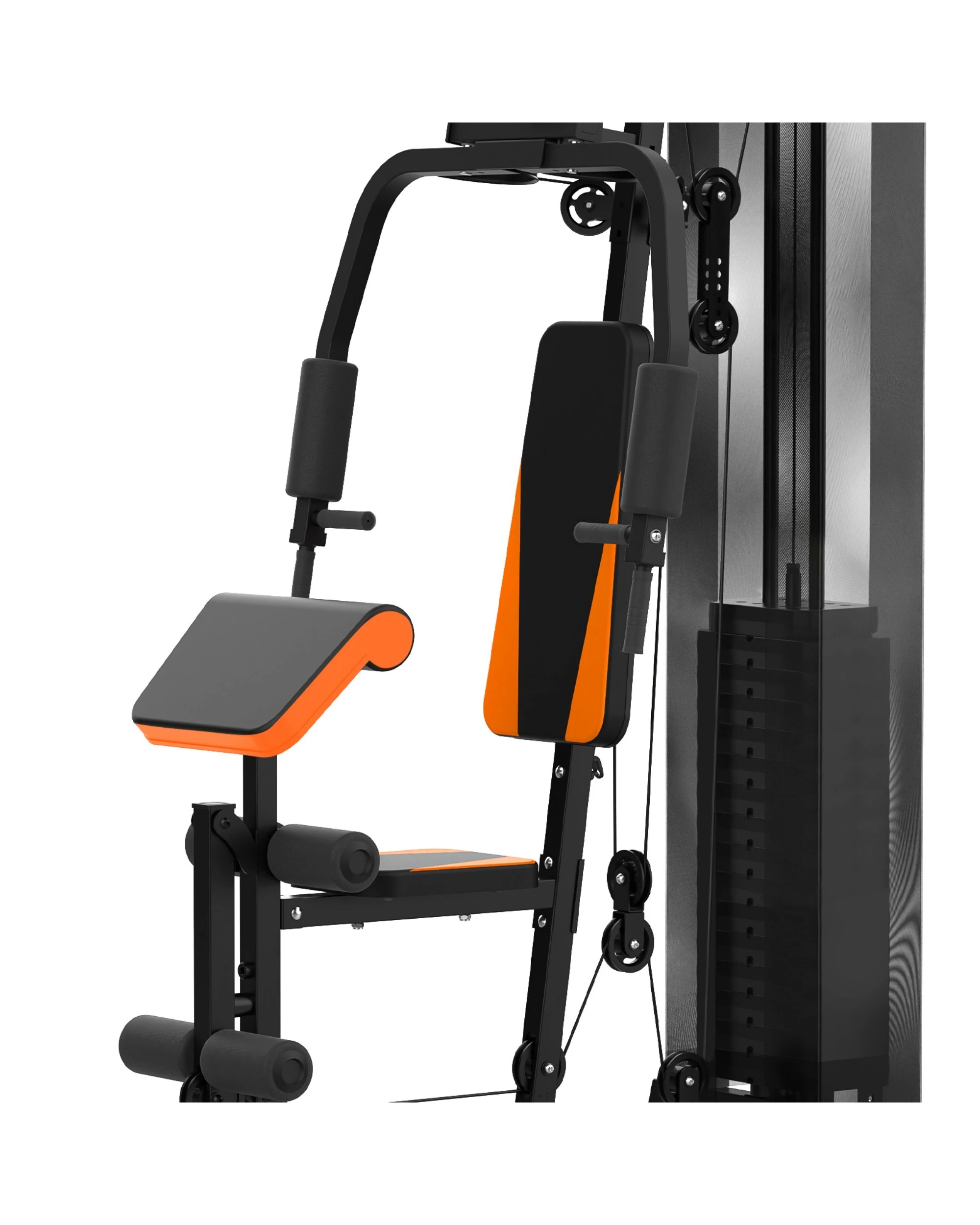 5 Advwin Home Gym, Multifunctional Workout Machine with 160LB Weight Stack - Black, 5 of 7