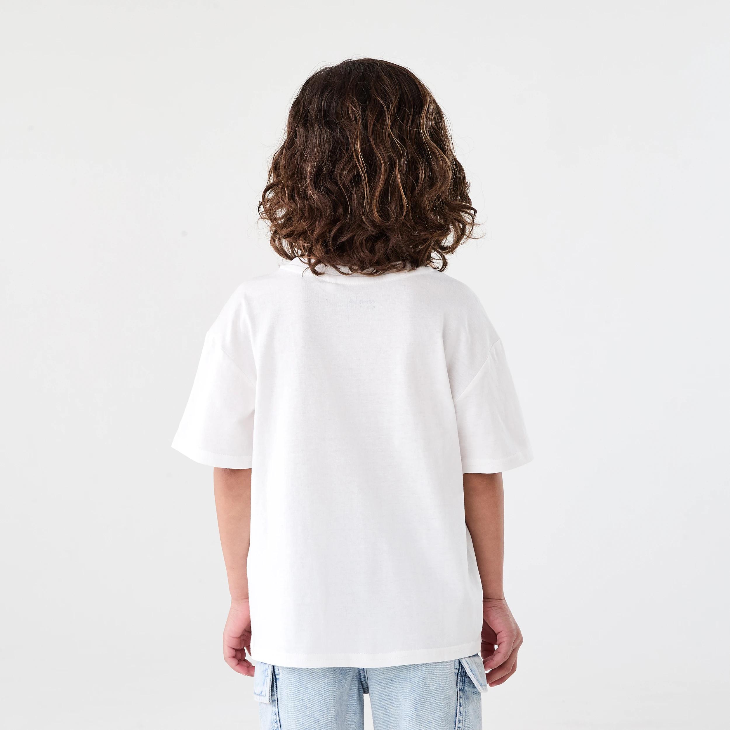 2 Christmas Print T-shirt Wht Xmas, 2 of 6