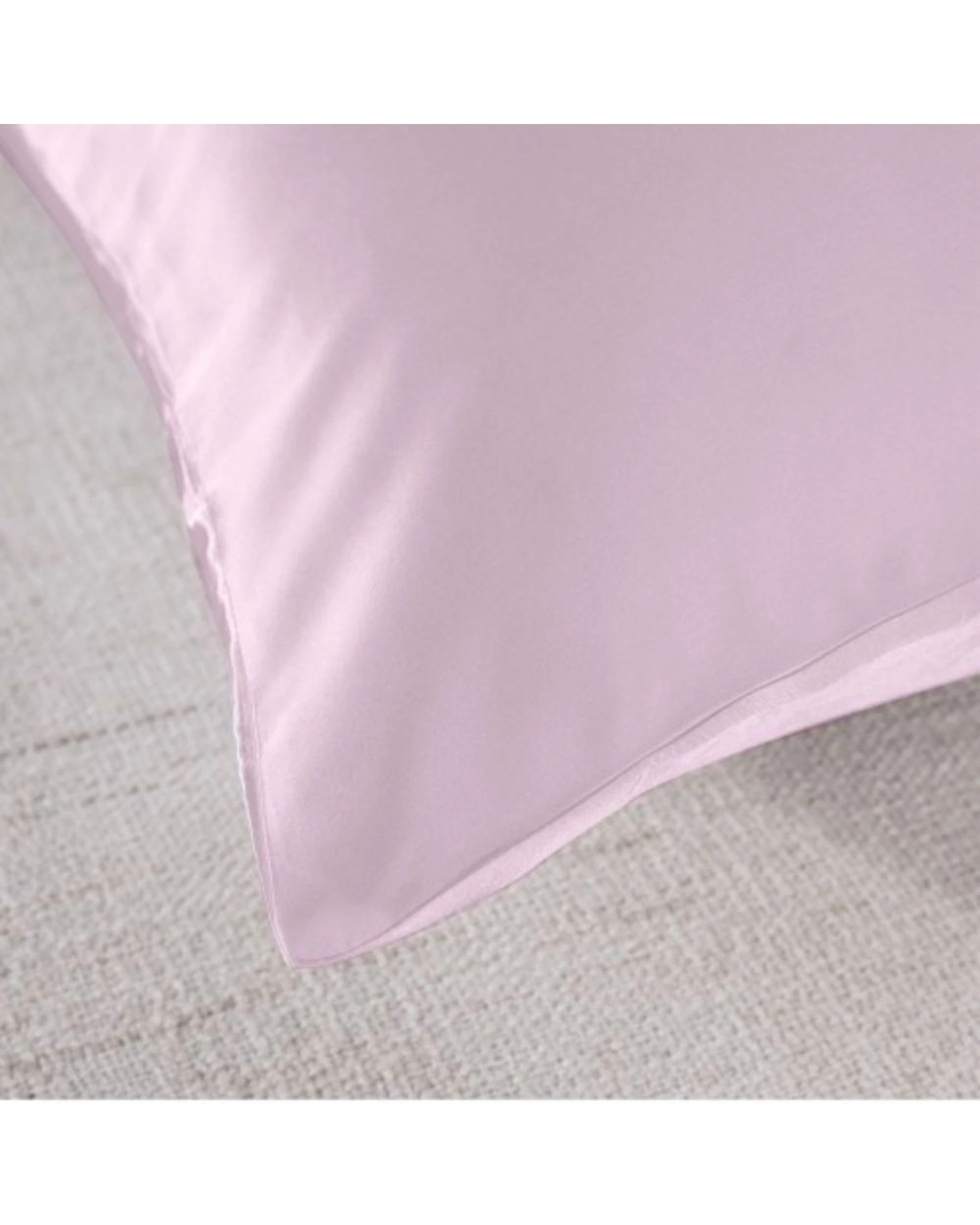 6 Royal Comfort 2PK Pure Silk Pillowcase Twin Pack 51x76cm Lilac - Purple, 6 of 7