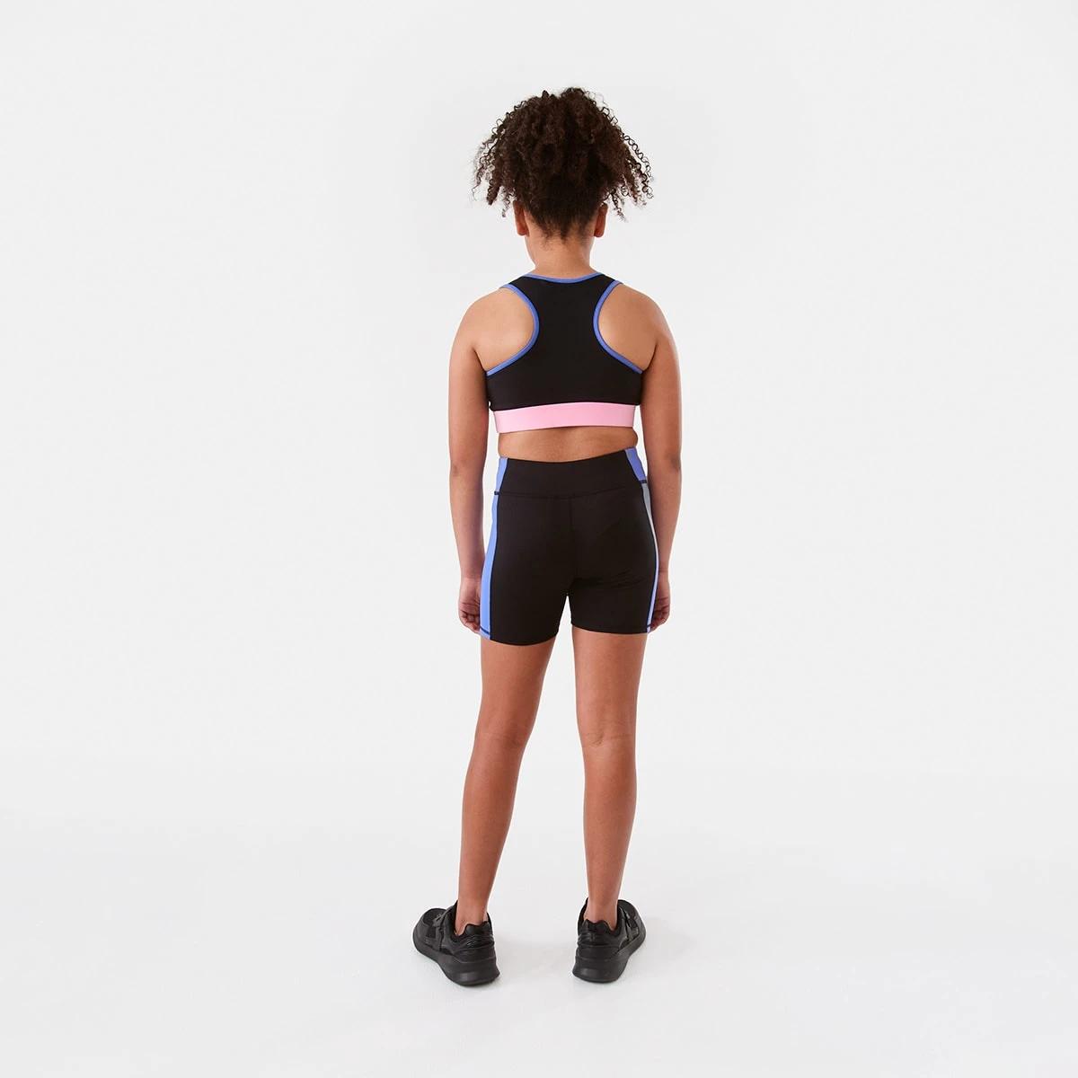 7 Active Kids Mid Length Bike Shorts Multi, 7 of 9