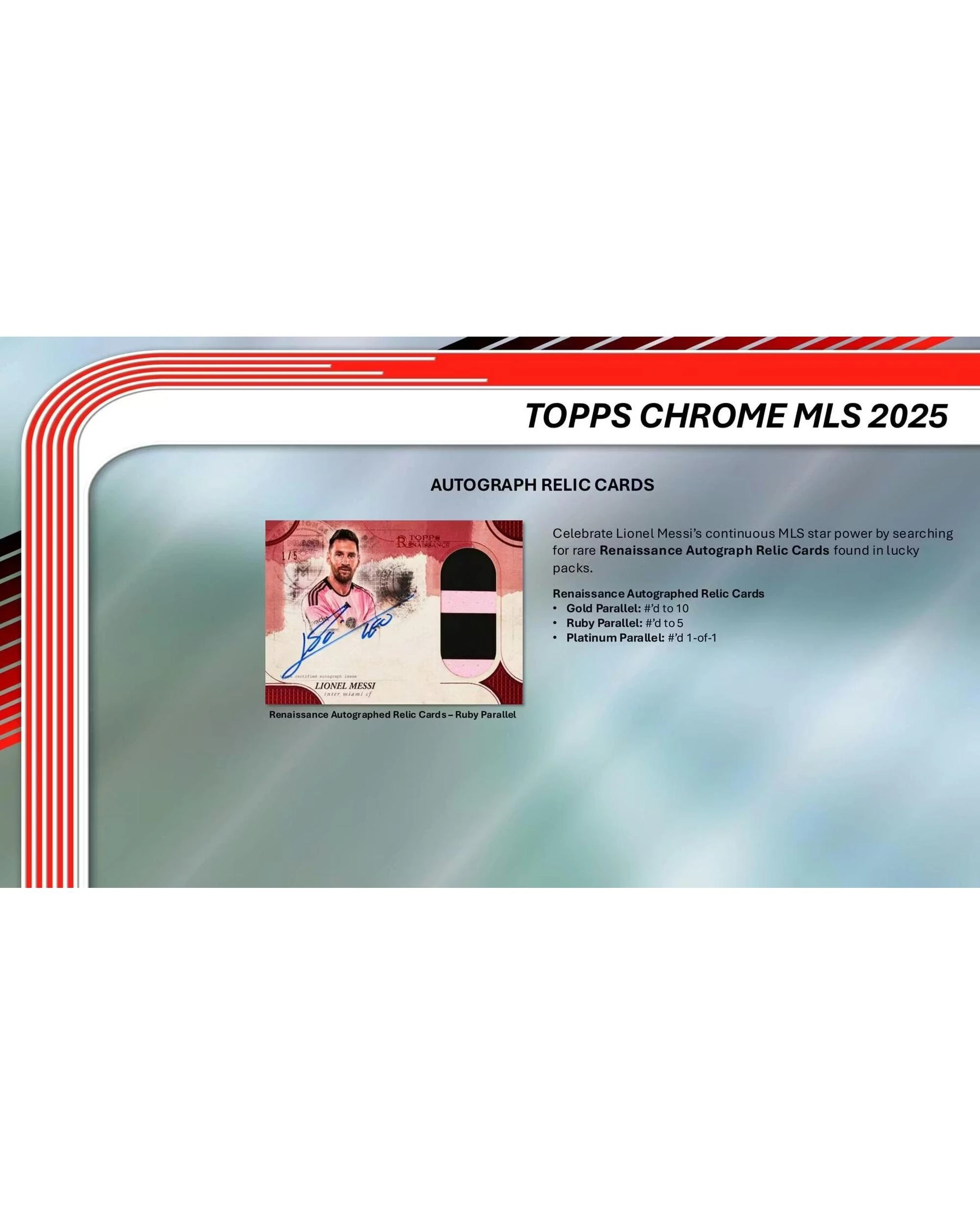 6 Topps Chrome MLS Major League Soccer 2025 Blaster Box, 6 of 9