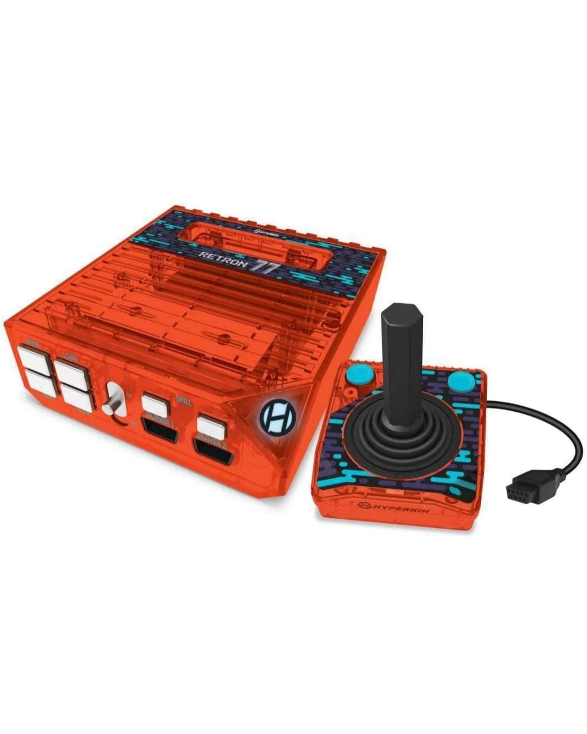 2 RetroN 77 HD 2600 Gaming Console - Retro Amber - Orange, 2 of 9