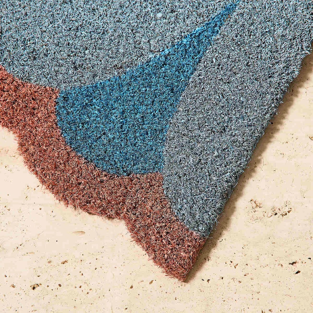 3 Floral Semicircle Door Mat - 81cm x 40.5cm, 3 of 5