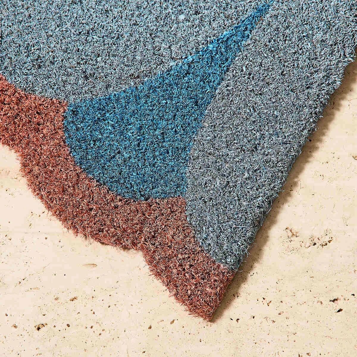 4 Floral Semicircle Door Mat - 81cm x 40.5cm, 4 of 6