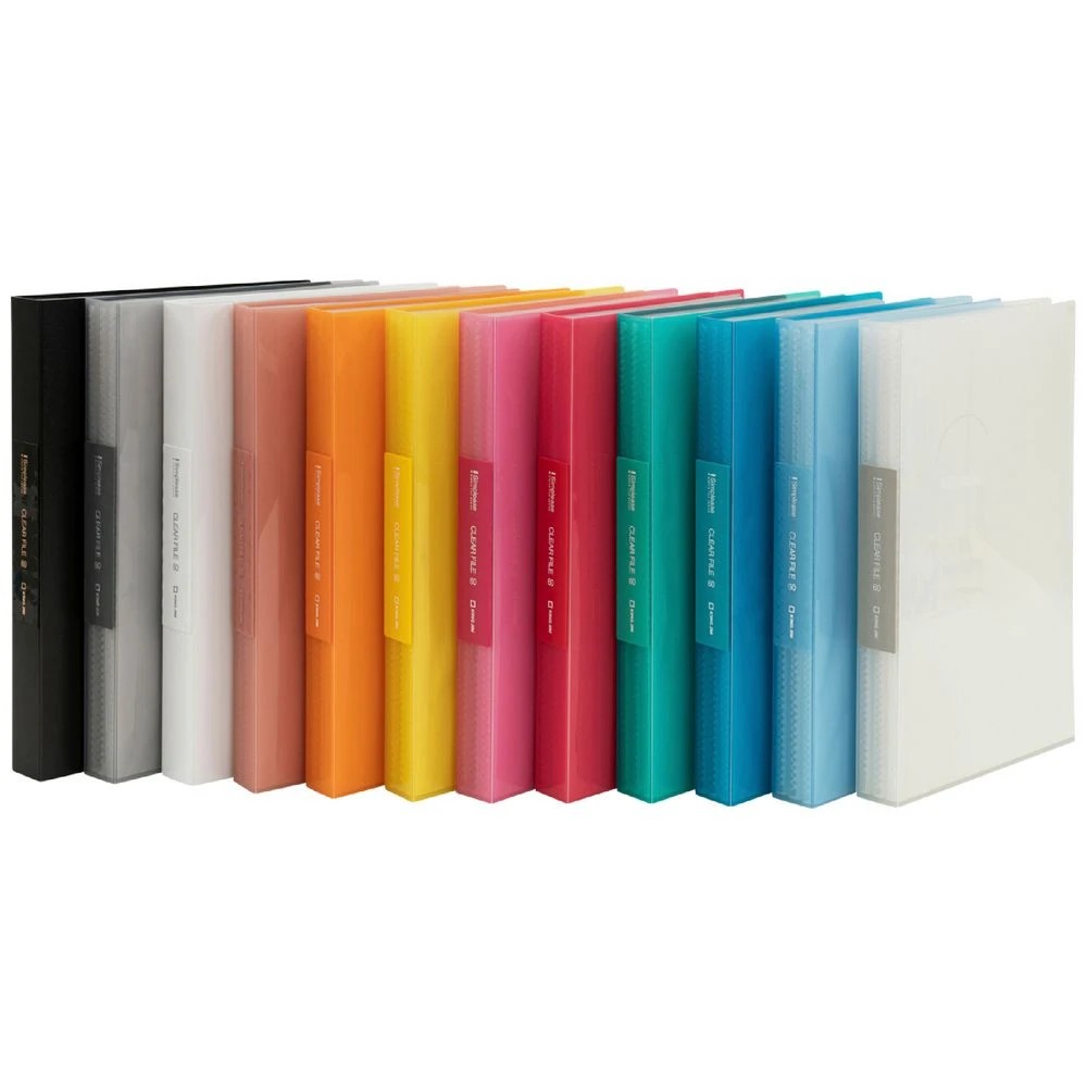 2 King Jim Clear File Display Book 60 Pockets Clear, 2 of 2