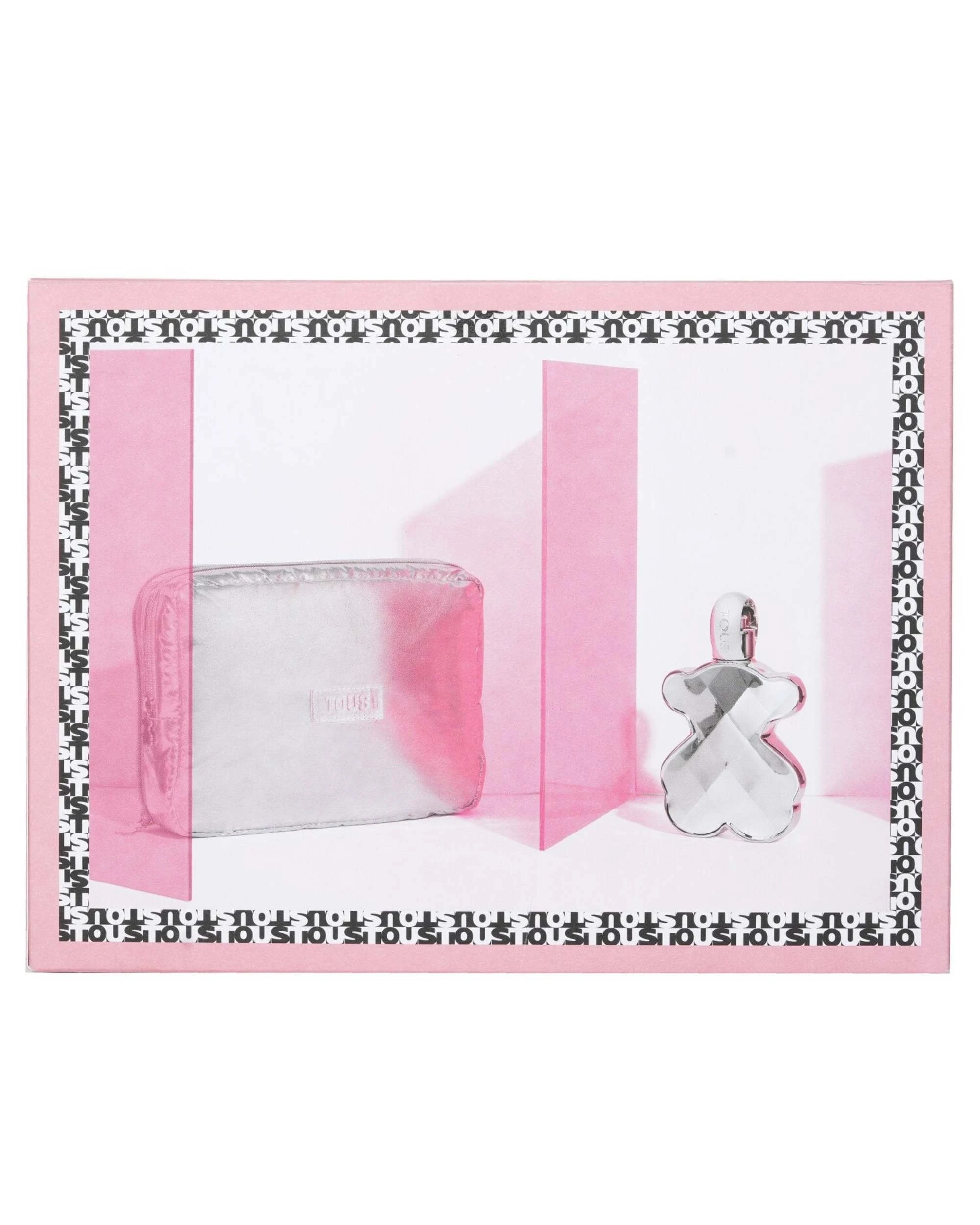 3 Tous Love Me The Silver Parfum Coffert : Eau De Perfum 90ml + Bag 2pcs, 3 of 3