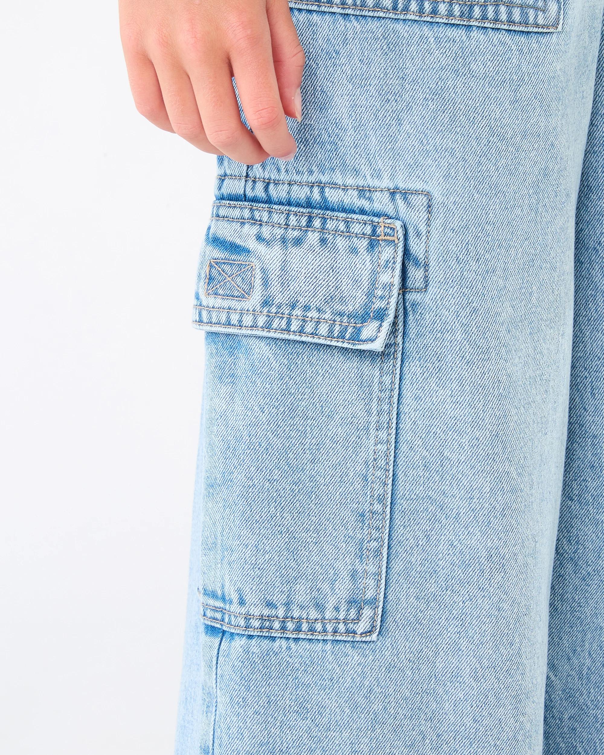 4 Cargo Jeans Light Wash, 4 of 8