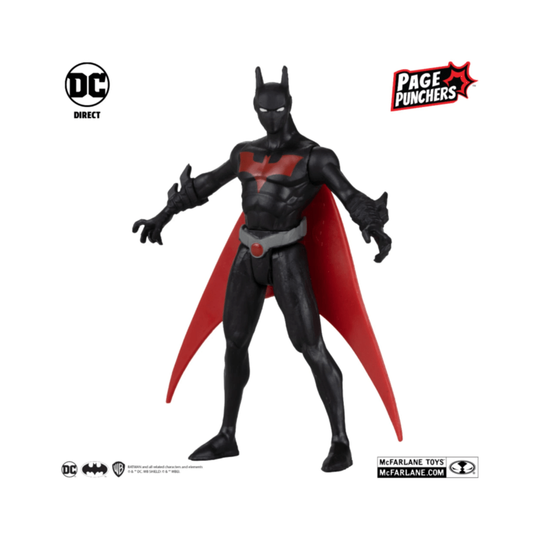 3 McFarlane Toys DC Page Punchers Batman Beyond: Neo Year Batman Beyond 3 inch Action Figure with Comic Book, 3 of 8