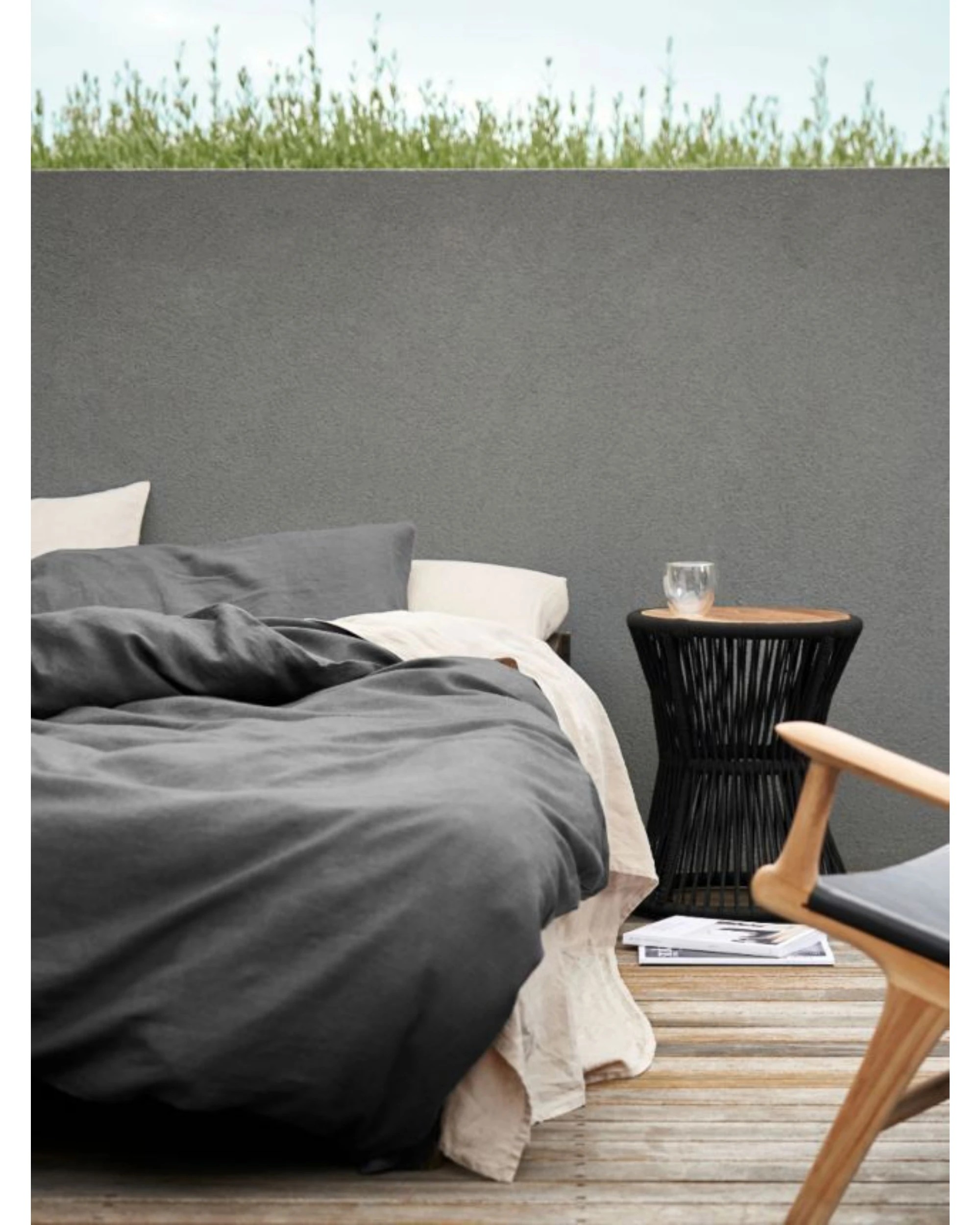 4 Linen House Nimes Sheet Set - King Bed - Beige, 4 of 4