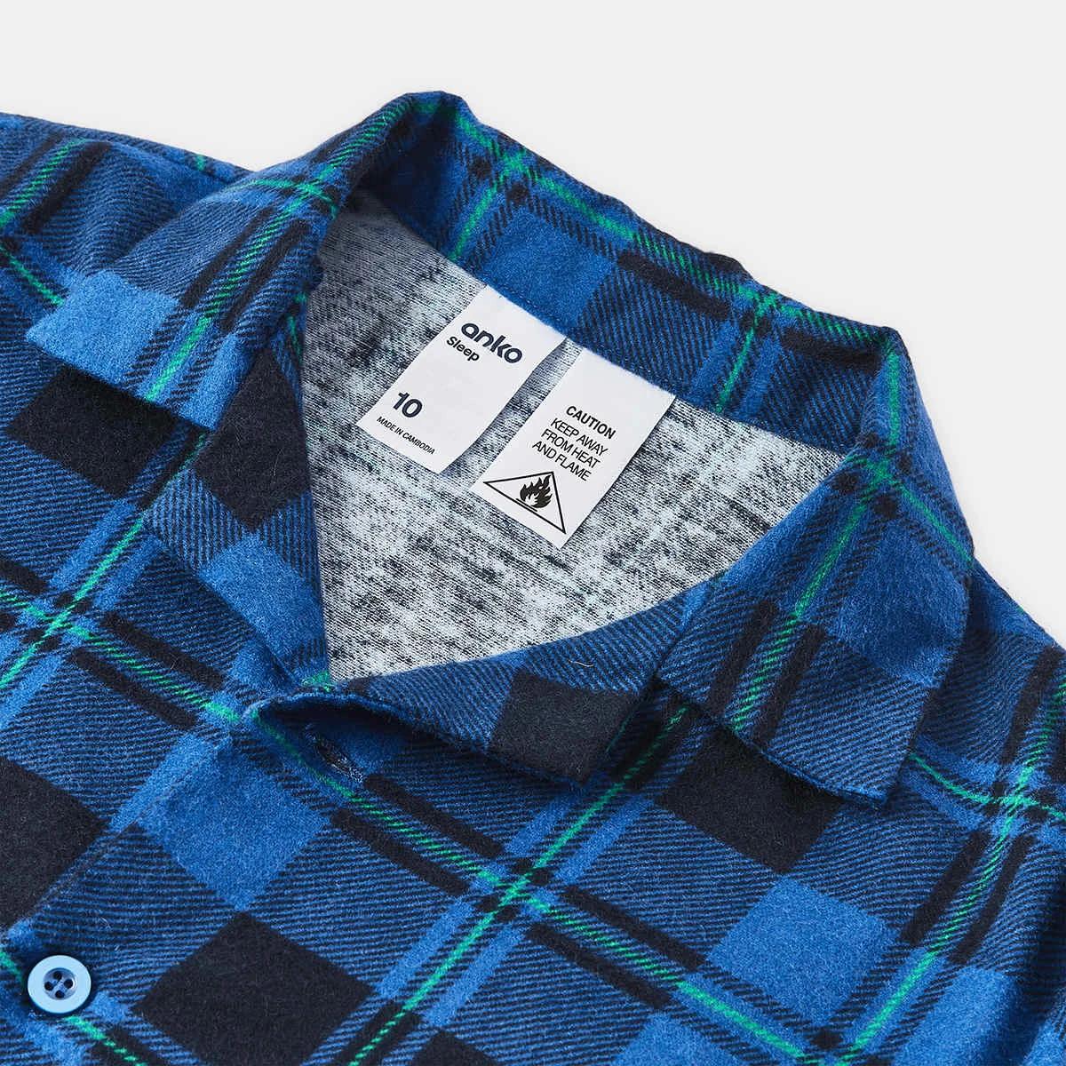 7 Flannelette Pyjama Set Check, 7 of 8