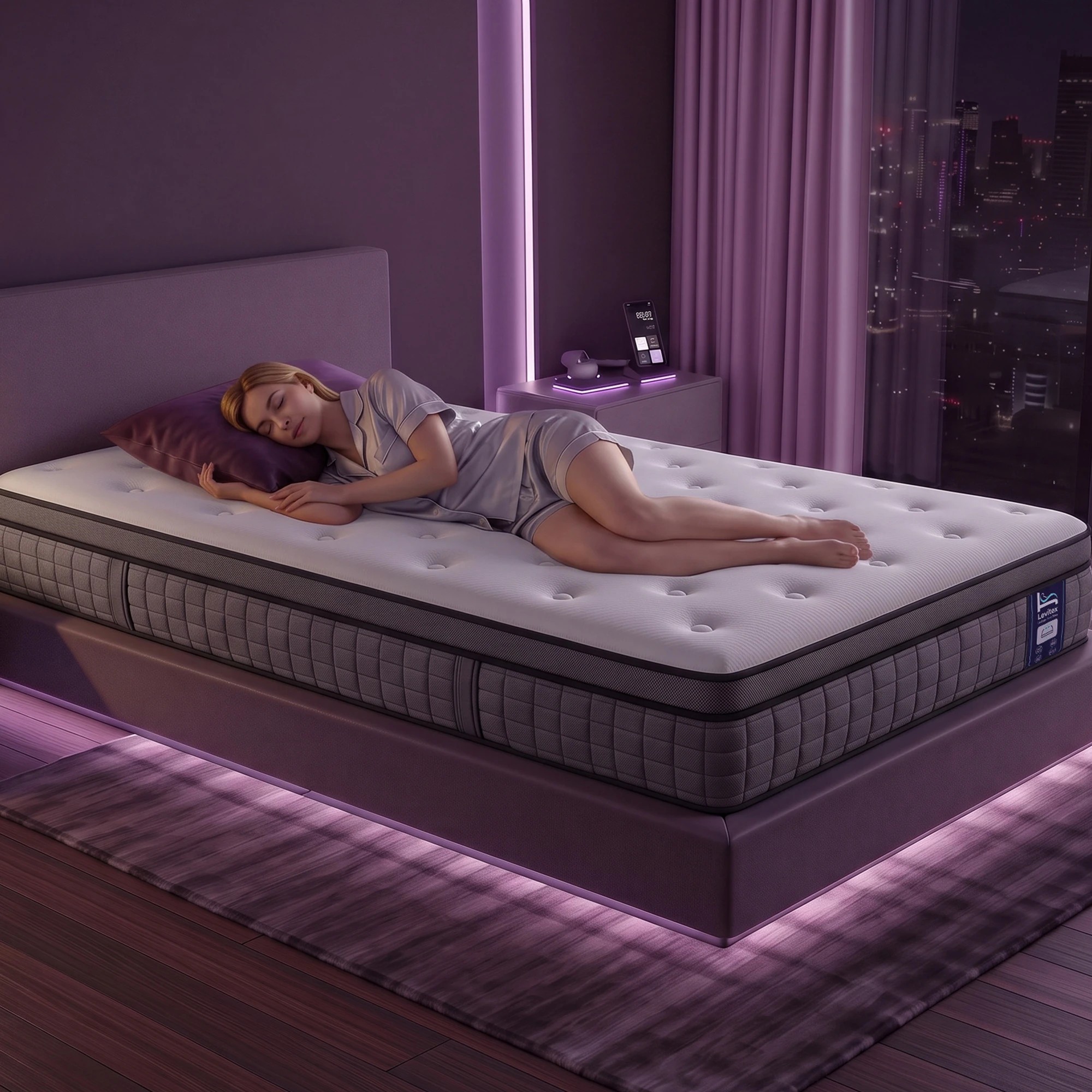 4 Levitex Mattress 5-Zone Pocket Spring Extra Edge Support 30CM - Single Bed - Multi, 4 of 10