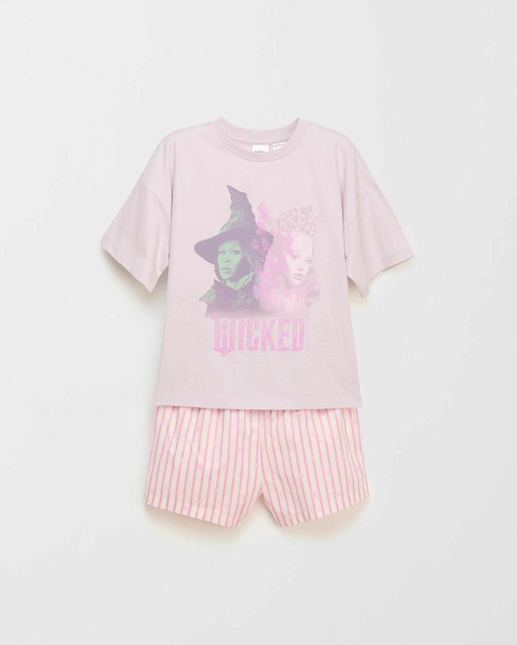 1 Wicked Australian Cotton Older Girls Knit Pyjama Set WICKED, 1 of 3