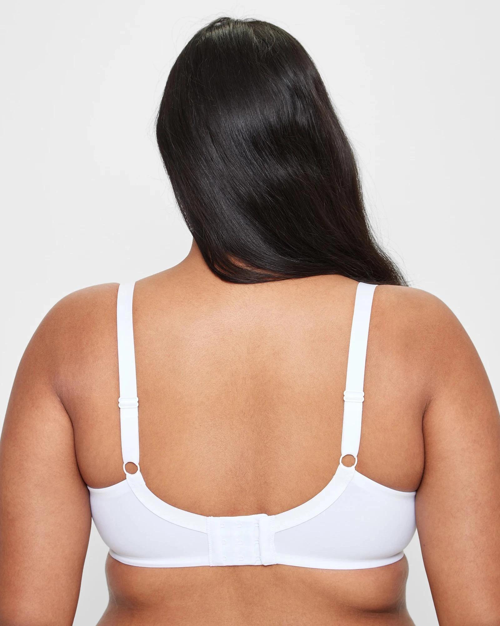 2 Target Minimiser Bra WHITE, 2 of 4