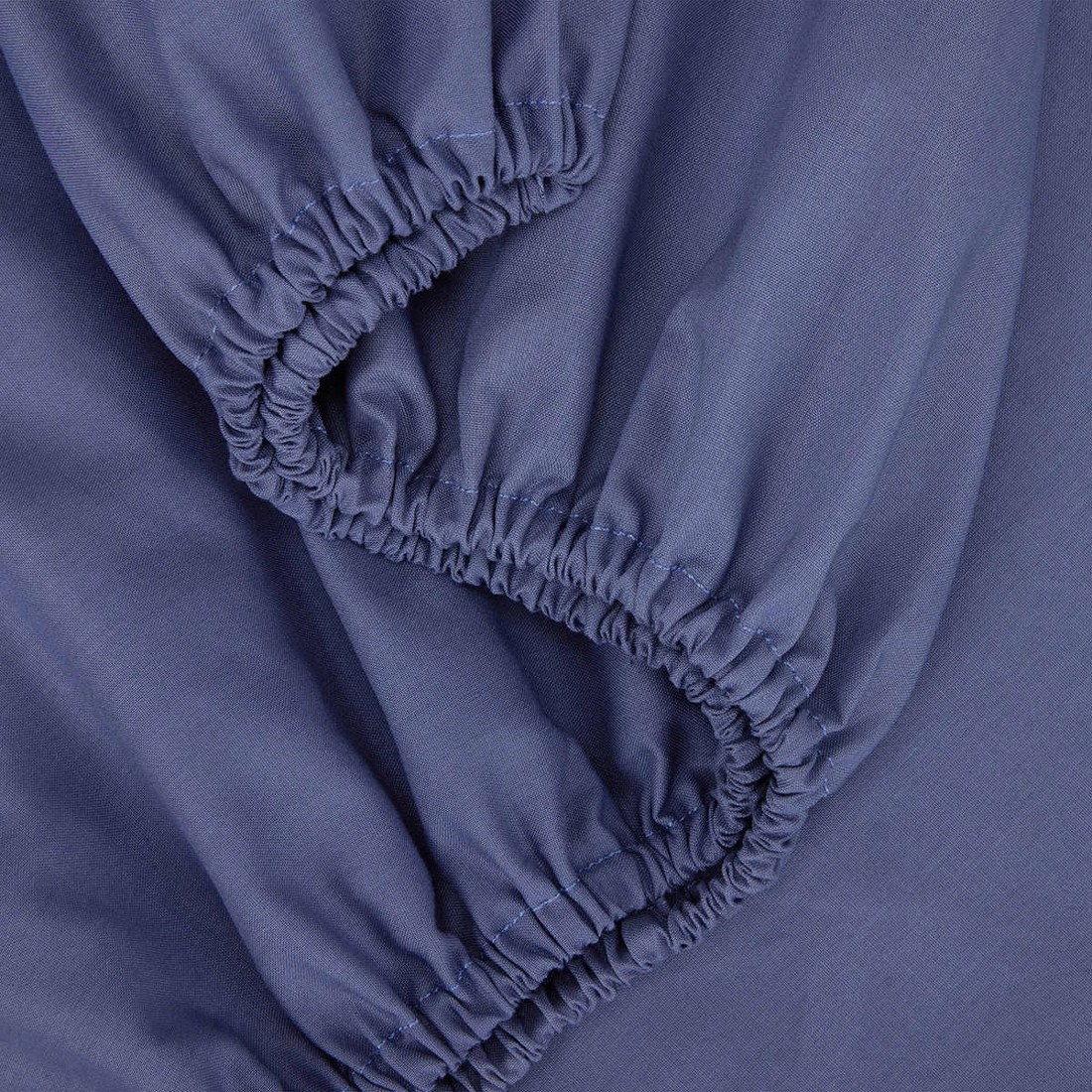 3 180 Thread Count Sheet Set - Queen Bed, Mid Blue, 3 of 7