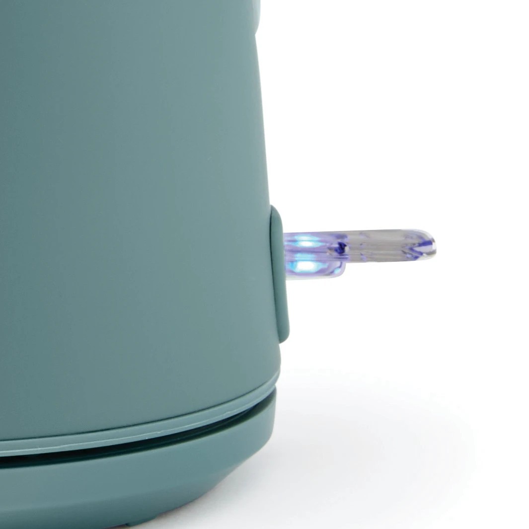 7 1.7L Linear Soft Touch Kettle - Dark Green, 7 of 8