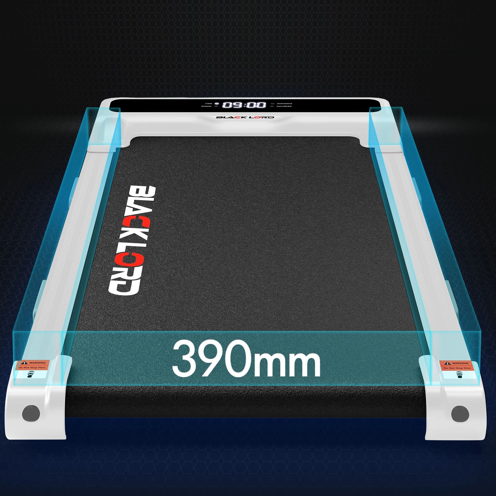 9 Black Lord Treadmill Electric Walking Pad Home Gym Incline Brushless Motor - White, 9 of 10