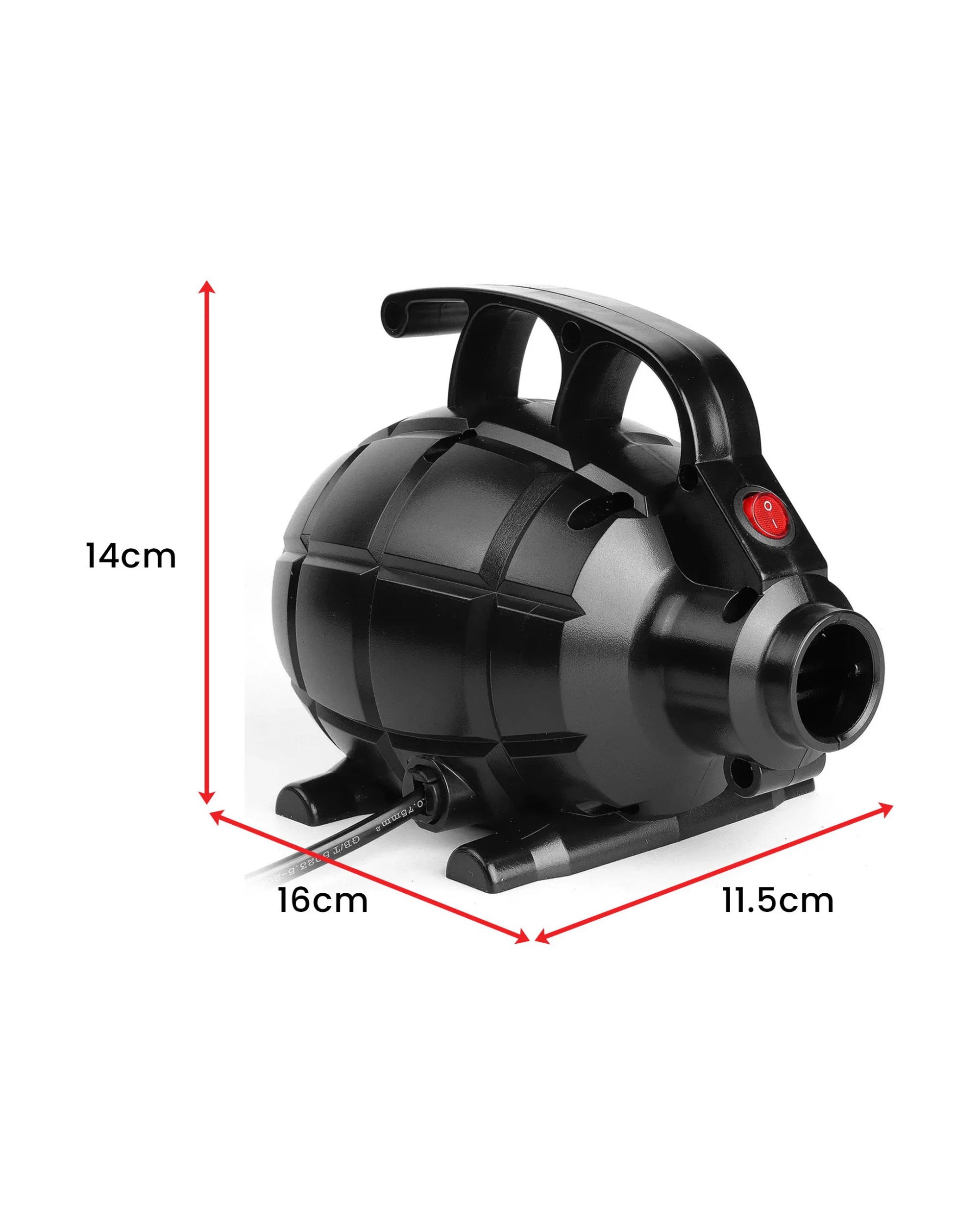 3 Powertrain 500W Electric Air Pump for Air Track Mat, Air Mattress, Pool Floats and Toys, 3 of 6