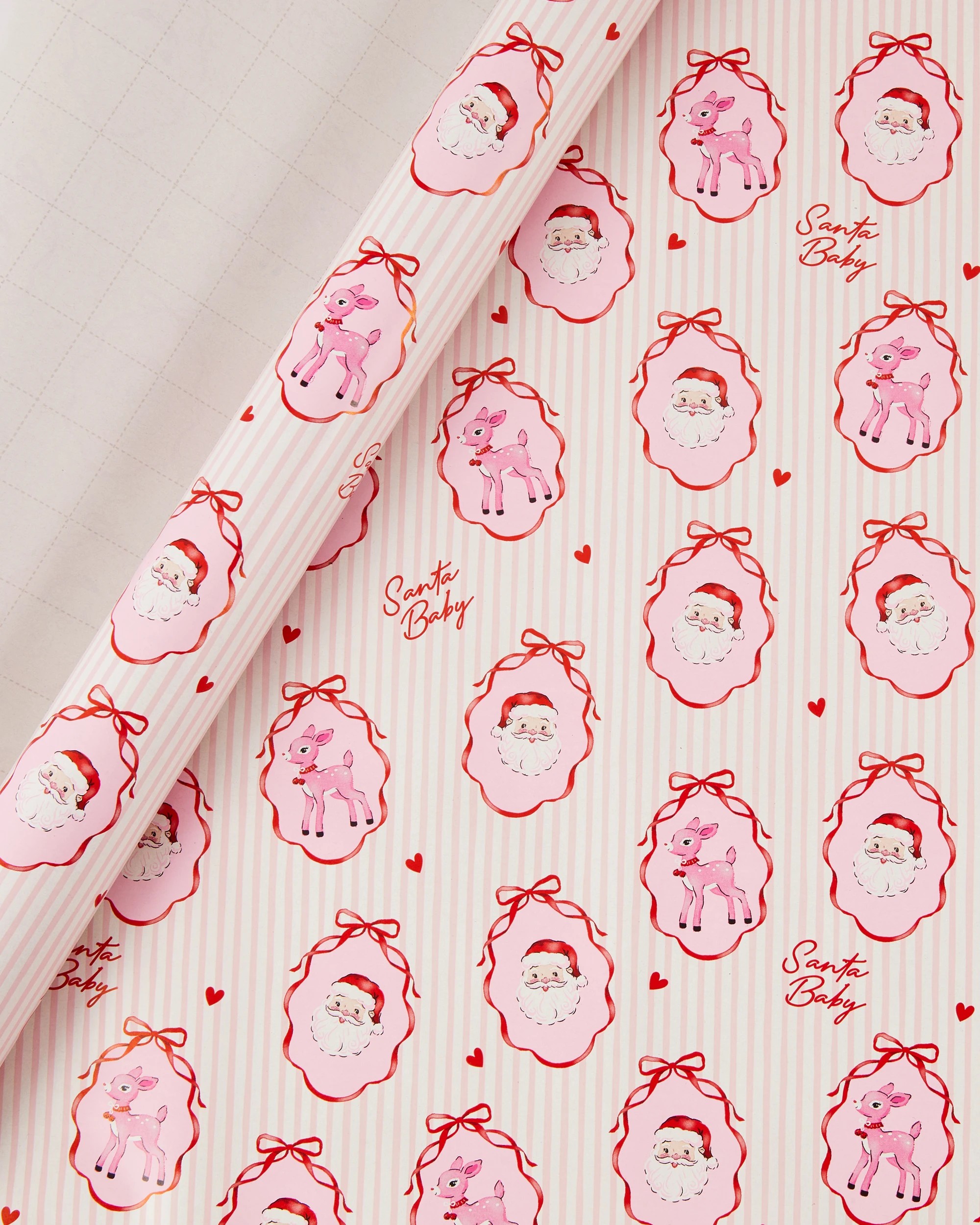 1 7m Santa Gift Wrapping Paper, 1 of 4