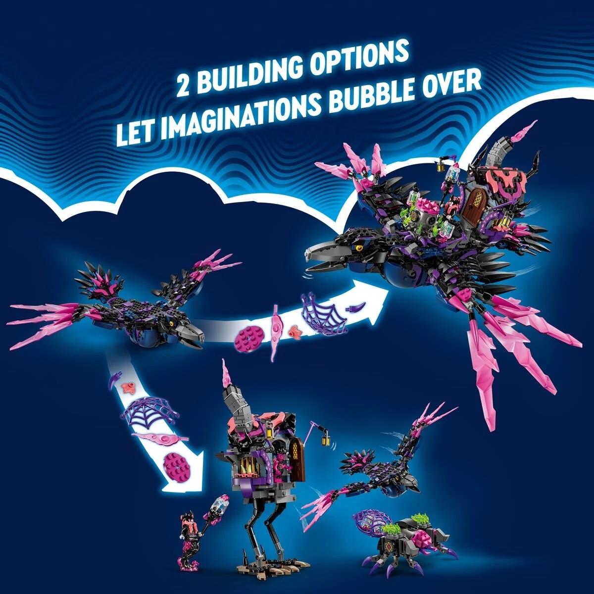 7 LEGO DREAMZzz The Never Witch’s Midnight Raven 71478, 7 of 10