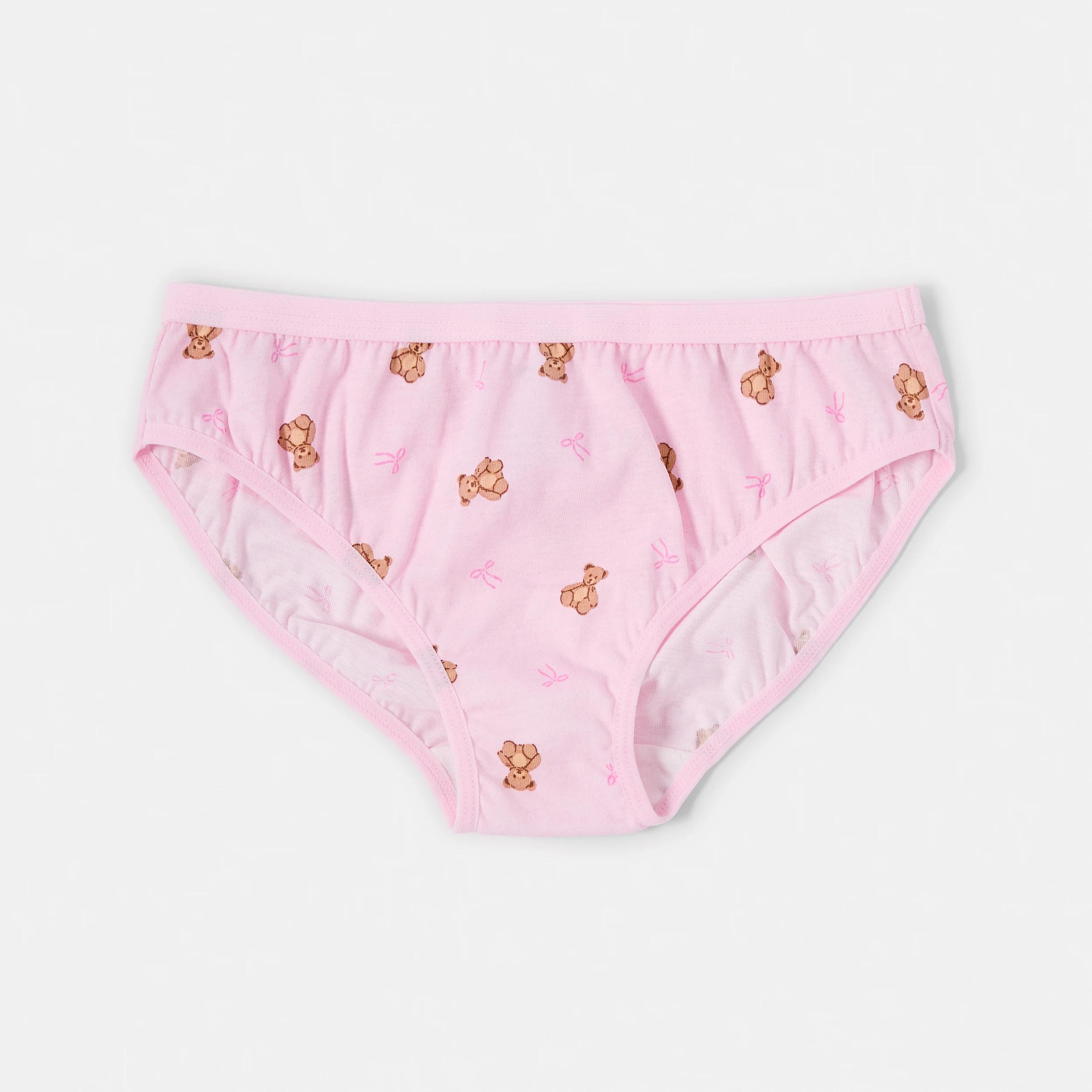4 7 Pack Print Briefs PNK TEDDY, 4 of 9
