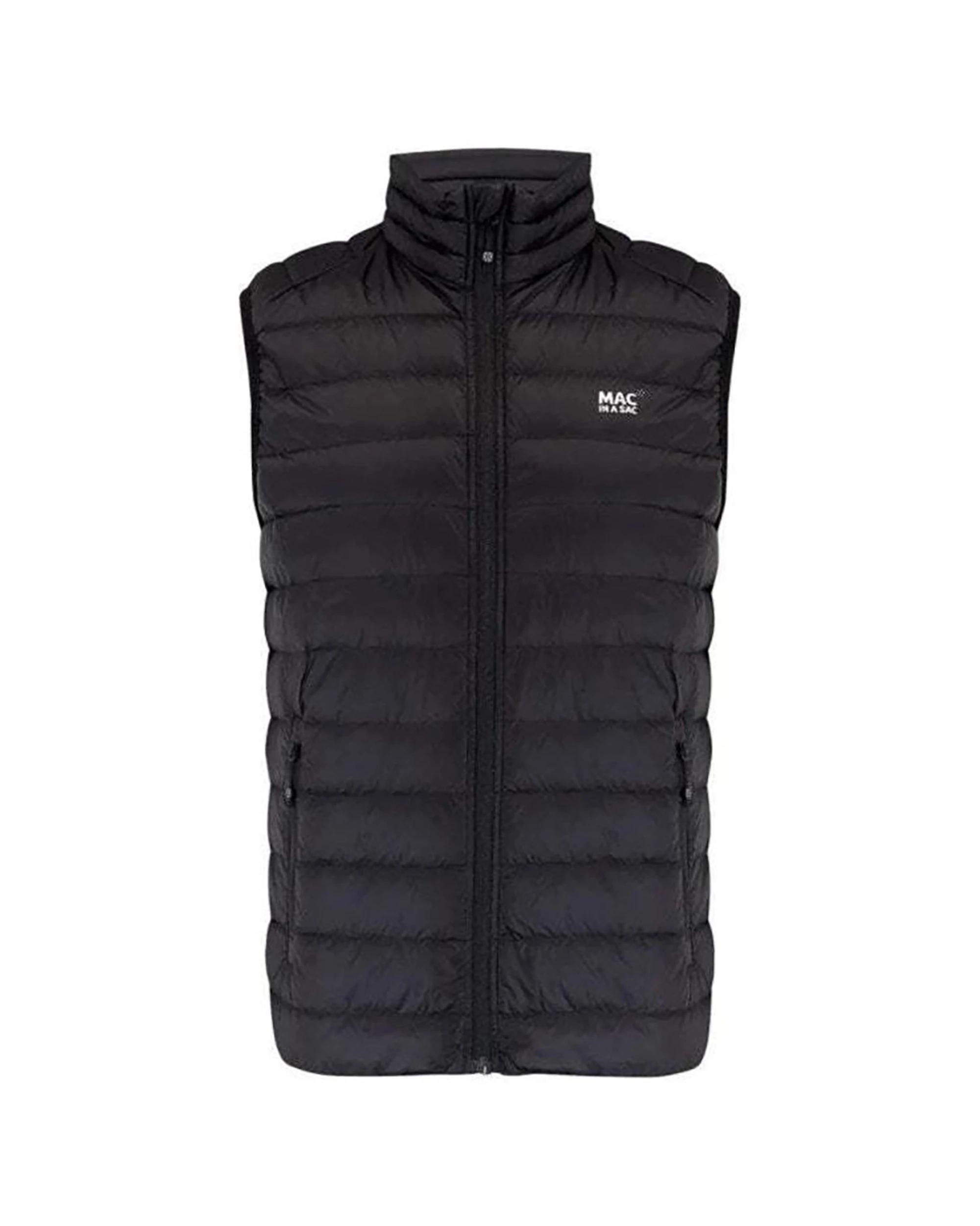 1 Mac In A Sac Adult Ladies Alpine Down Vest BLACK, 1 of 7