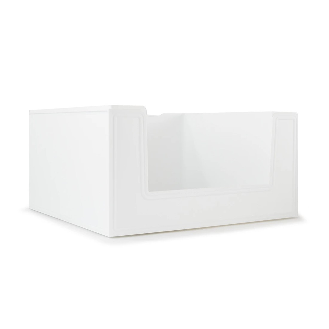 5 28.5L Modular Open Front Stackable Bin - White, 5 of 10