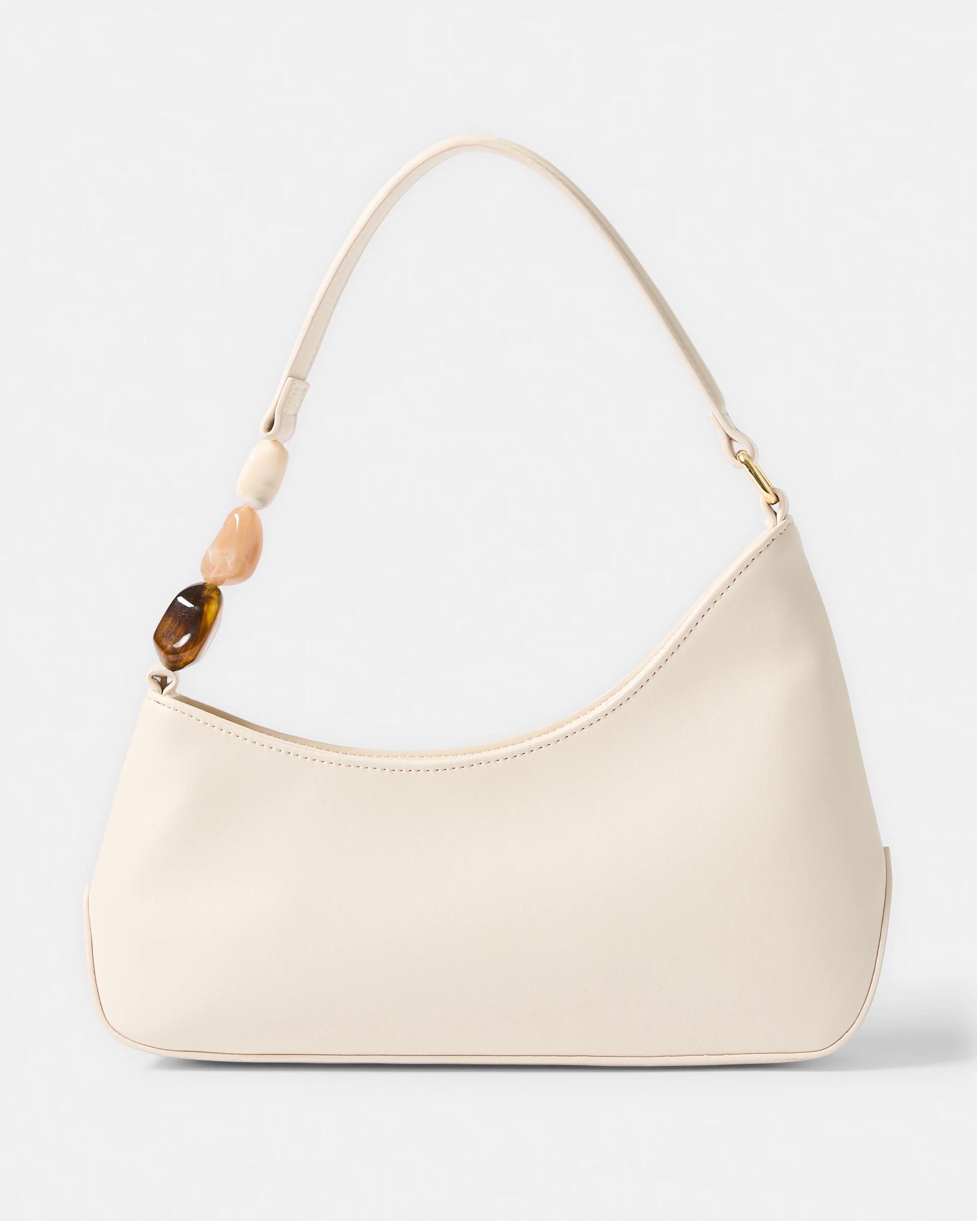 1 Curved Shoulder Bag Porcelain, 1 of 6