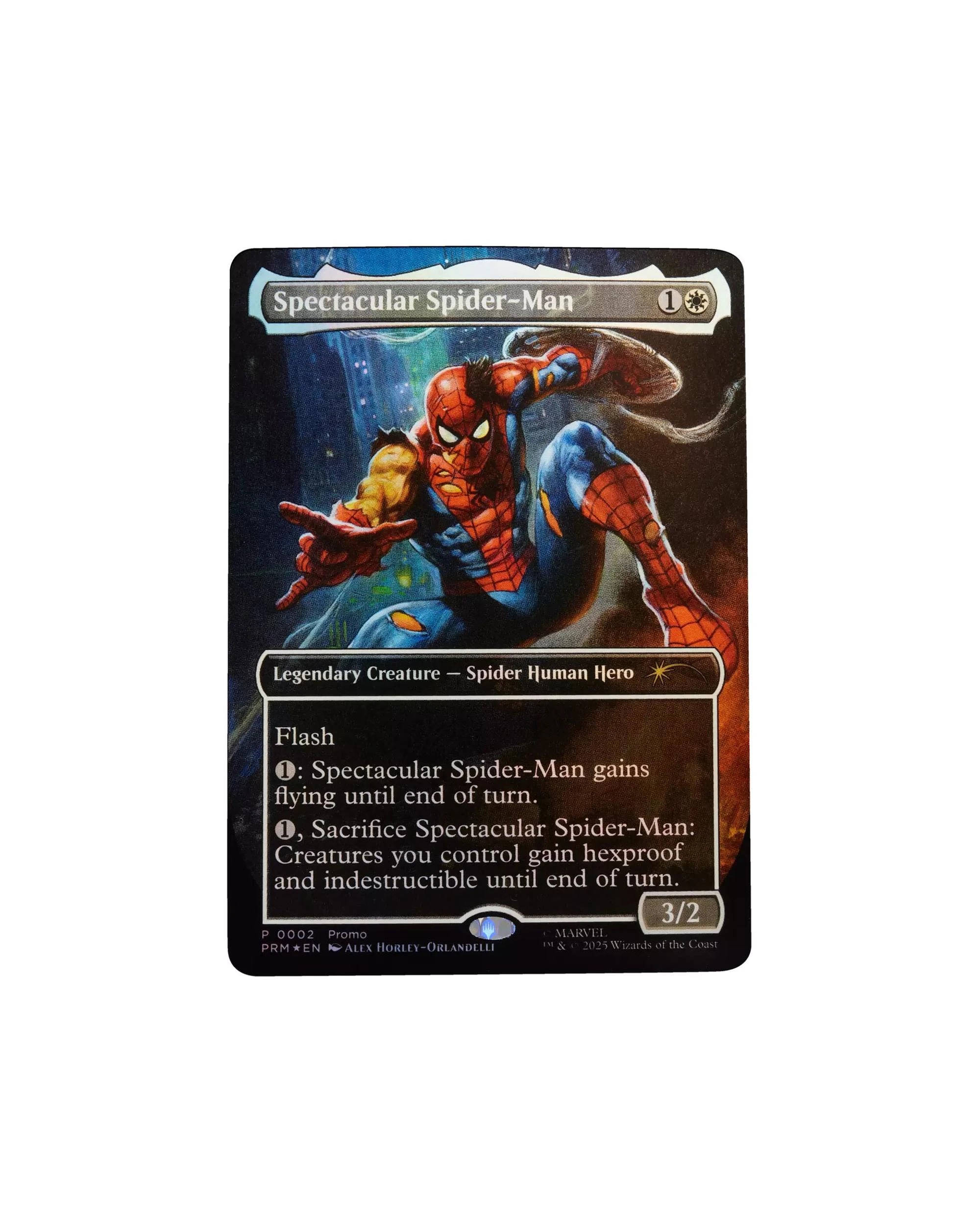 3 Marvel Legends Series Magic: The Gathering Battle-Damaged Spider-Man, 3 of 8